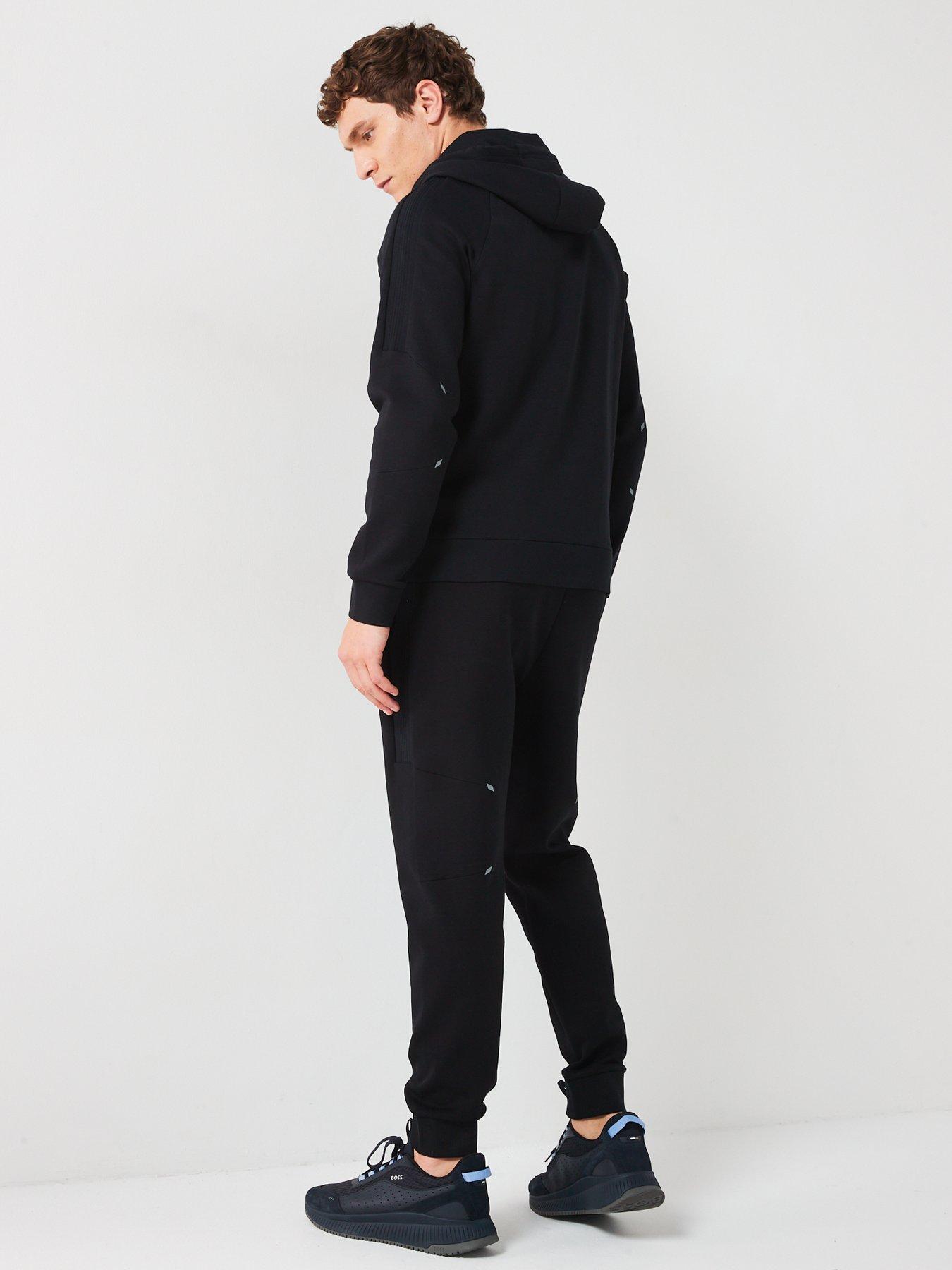 boss-boss-tracksuit-set-regular-fit-zip-thru-hooded-tracksuit-blackstillFront