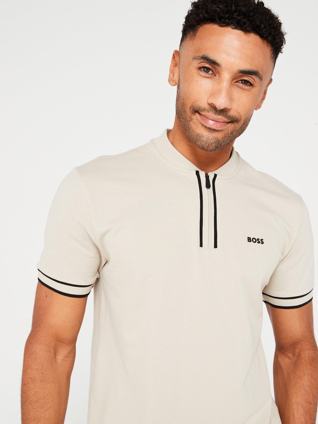 boss-boss-pariq-regular-fit-baseball-collar-zip-polo-shirt-light-beigeoutfit