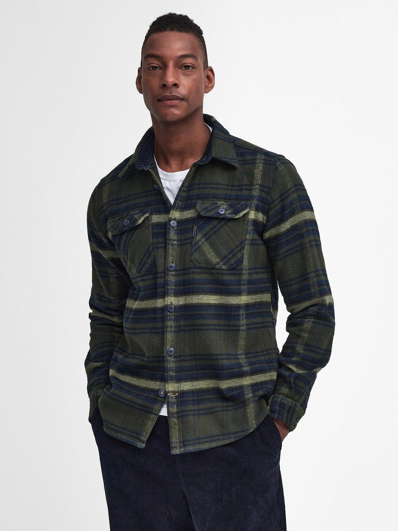 barbour-barbour-long-sleeve-mountain-flannel-checked-shirt-green