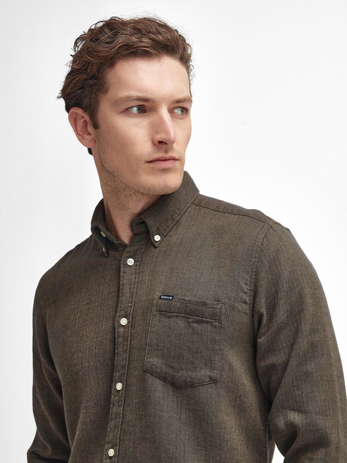 barbour-barbour-long-sleeve-buckley-tailored-herringbone-shirt-brownoutfit