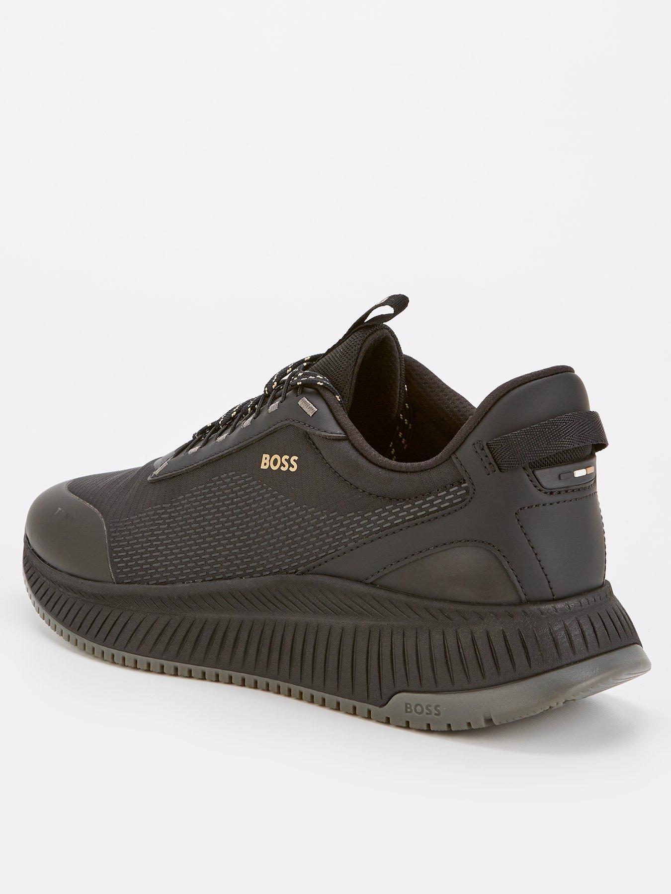 Image 3 of 6 of BOSS Boss Ttnm Evo Ripstop Heel Tab Lace Sneaker - Black/white
