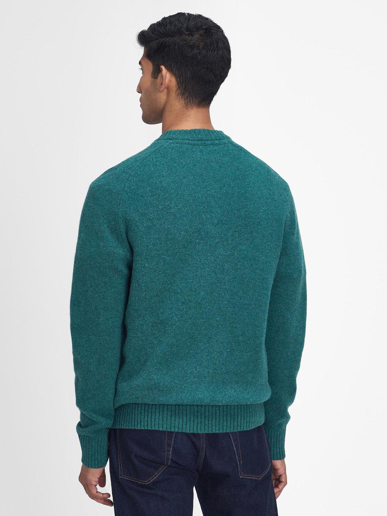 barbour-barbour-grangetown-merino-crew-knitted-jumper-greenstillFront