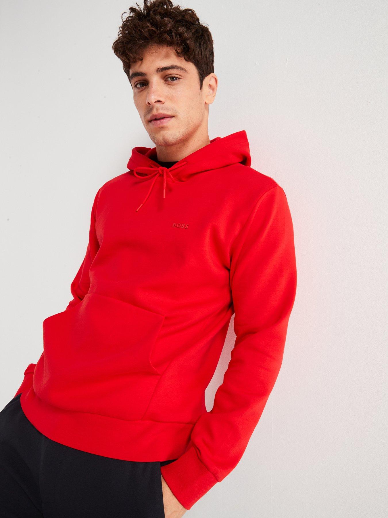 boss-boss-soody-tonal-left-chest-logo-overhead-hoodie-light-redfront