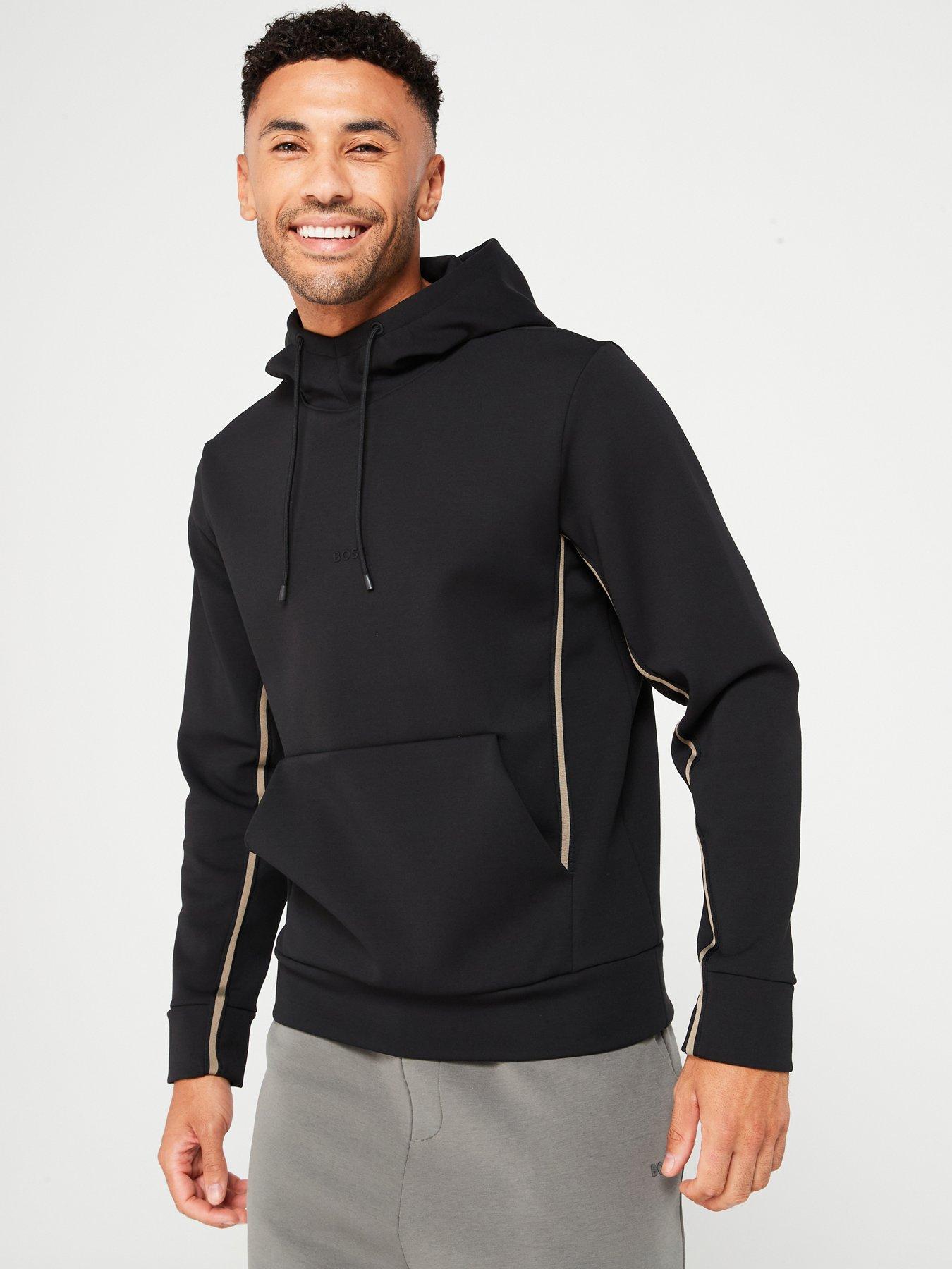 boss-boss-soody-1-regular-fit-tape-overhead-hoodie-blackfront