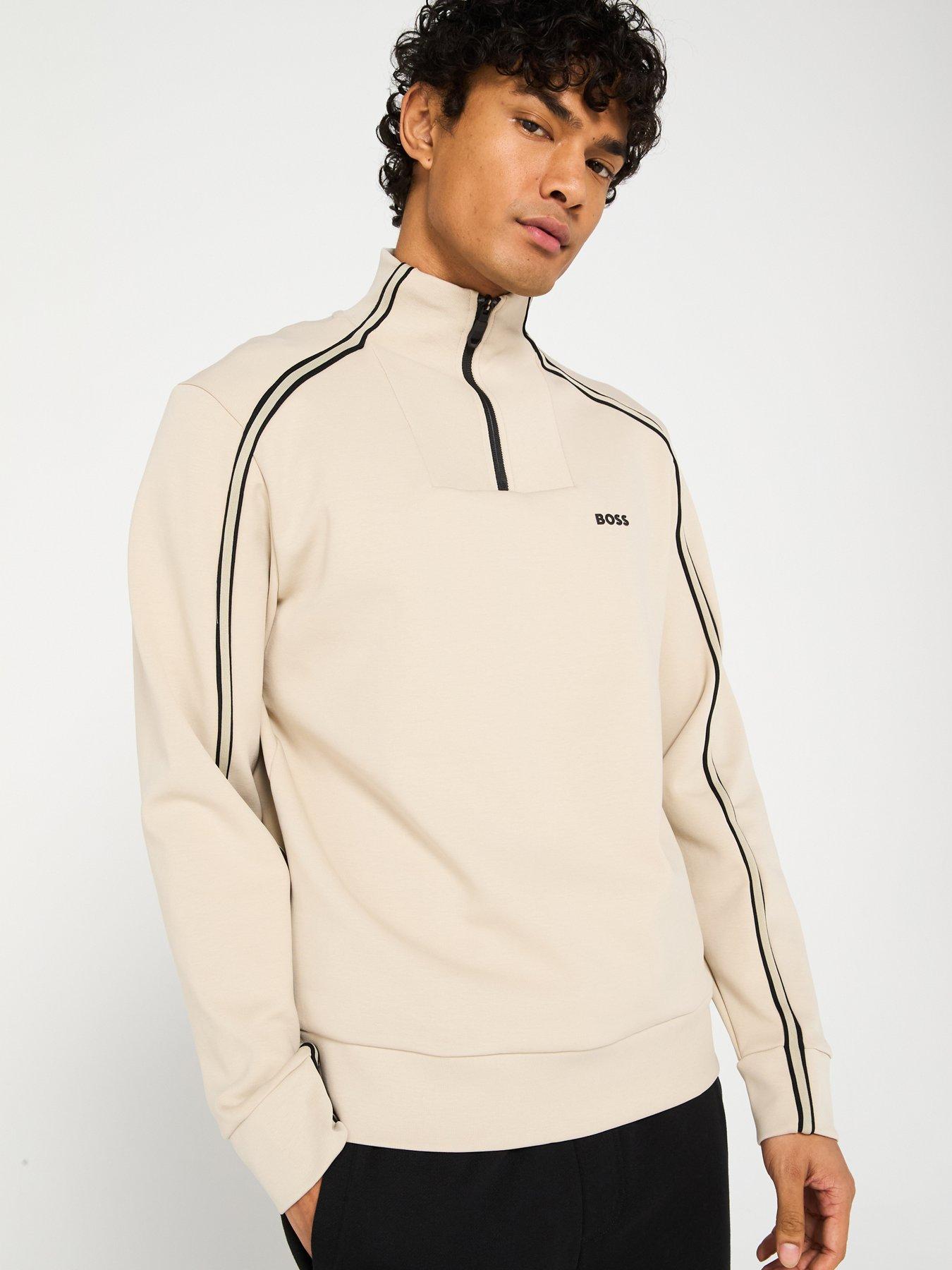 boss-sweat-1-regular-fit-tape-14-zip-sweat-top-light-beige