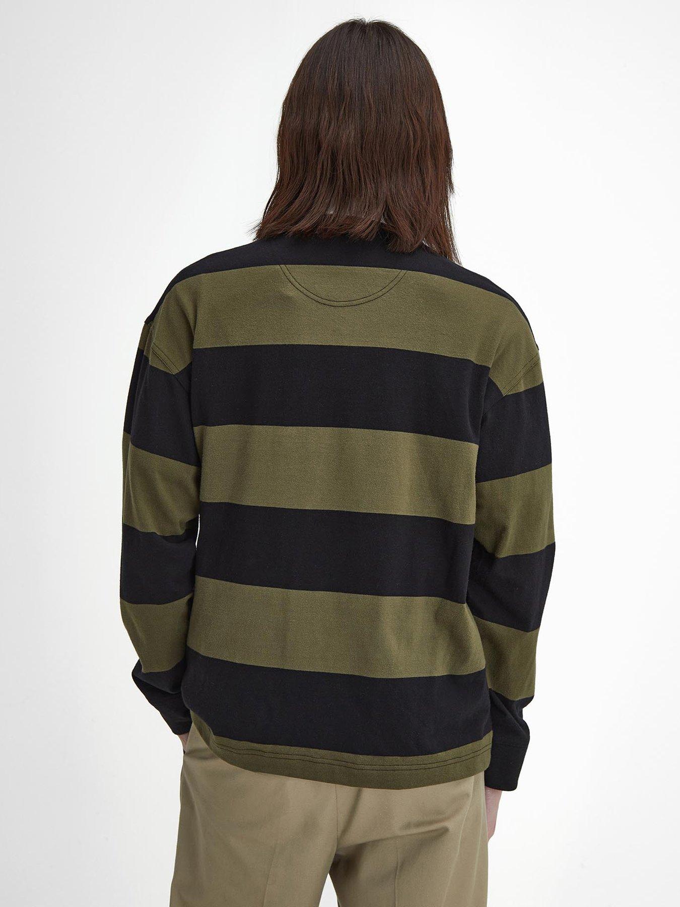 barbour-barbour-newgate-oversized-stripe-rugby-polo-shirt-greenstillFront