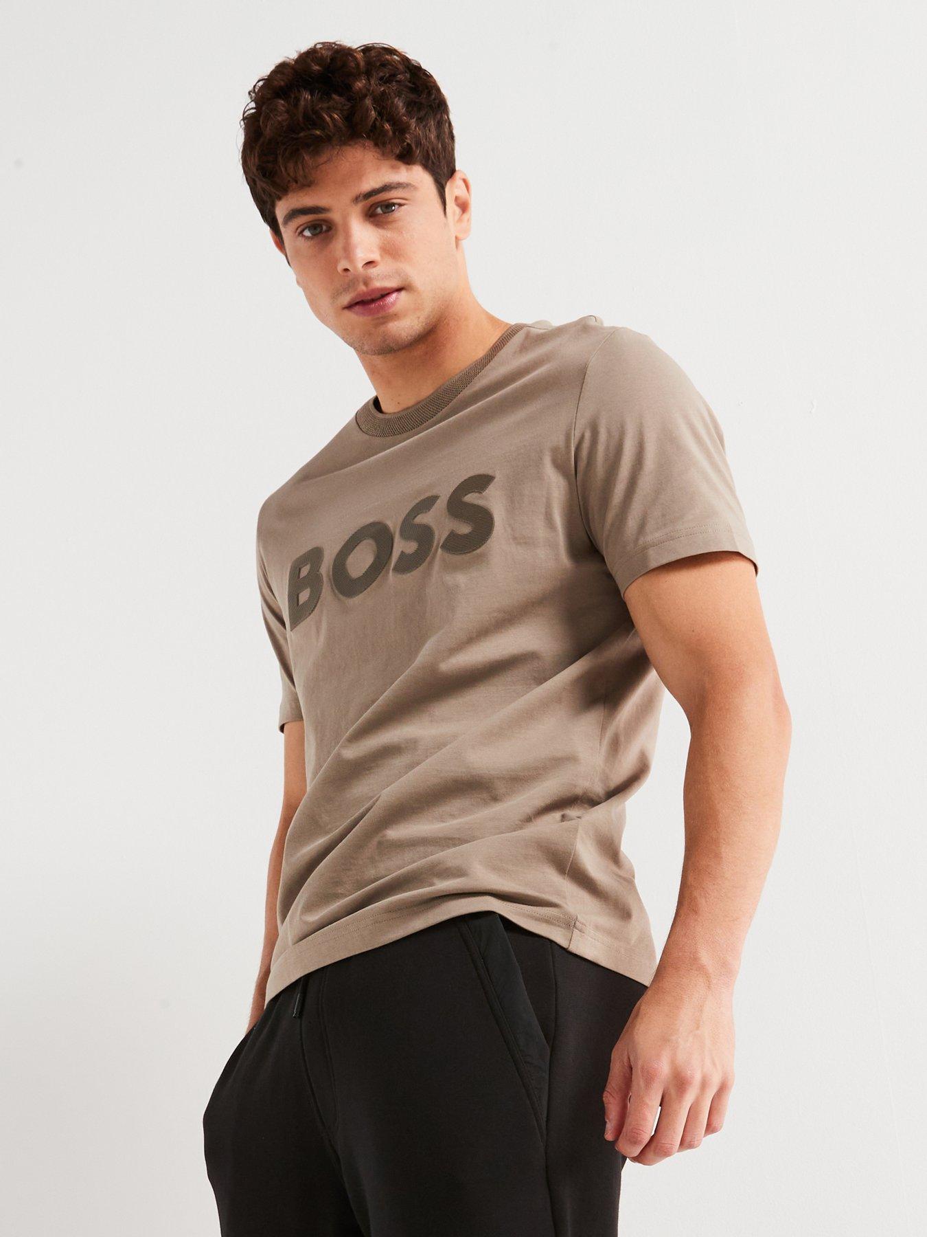 boss-boss-tee-mirror-2-regular-fit-rubberised-logo-t-shirt-khaki