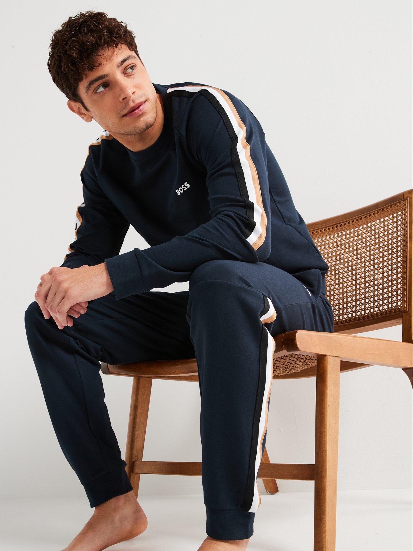 boss-iconic-stripe-loungewear-crewe-tracksuitdetail