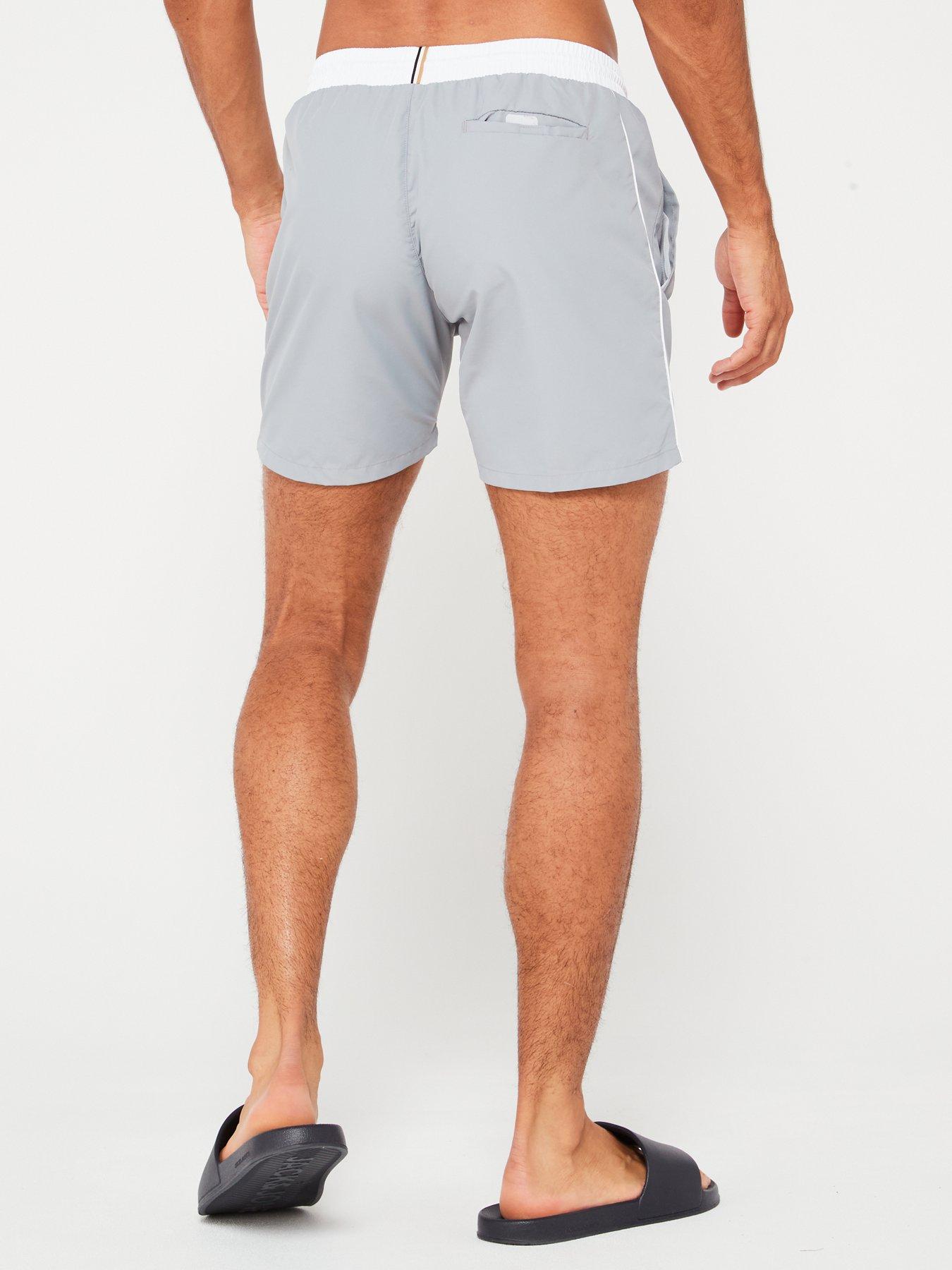 Boss starfish swim shorts grey best sale