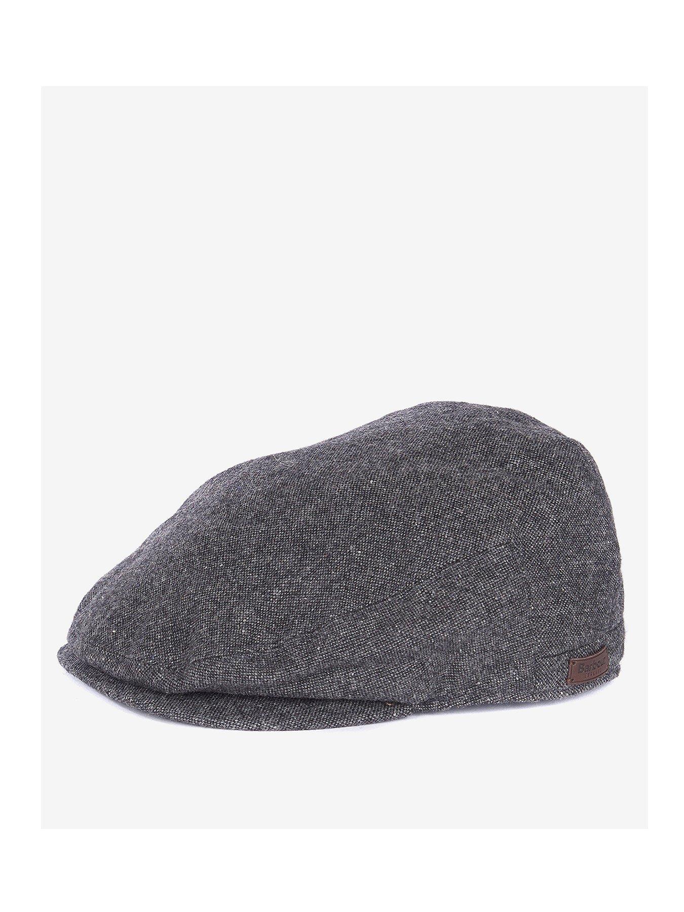 Image 1 of 3 of Barbour Barbour Barlow Wool Blend Flat Cap - Grey