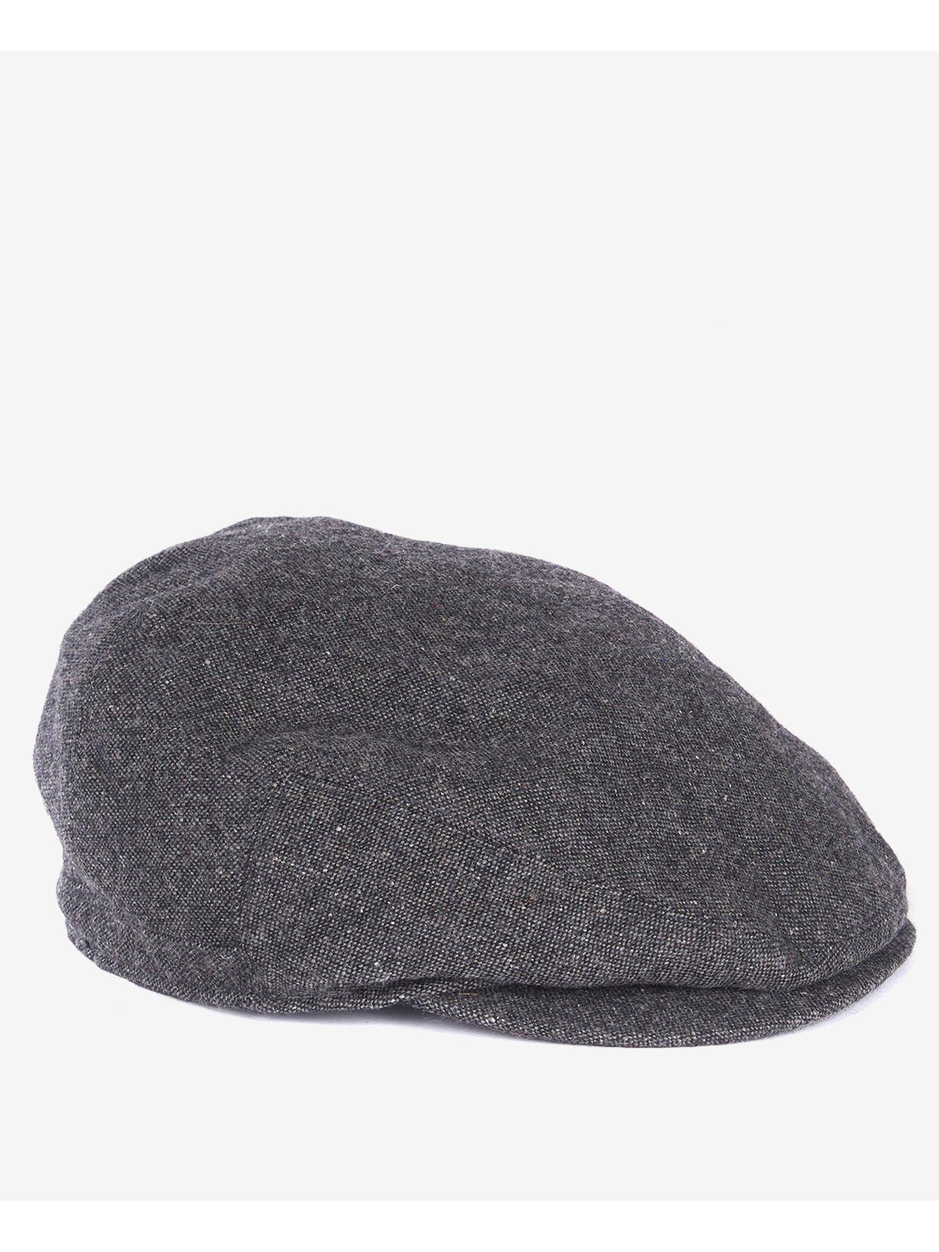 Image 2 of 3 of Barbour Barbour Barlow Wool Blend Flat Cap - Grey