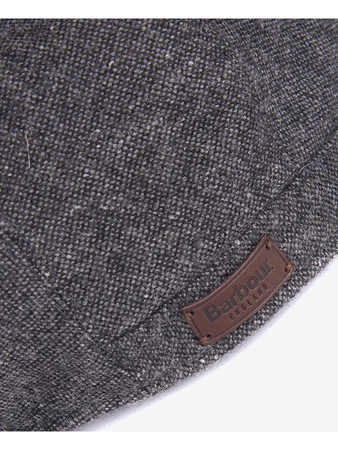 Image 3 of 3 of Barbour Barbour Barlow Wool Blend Flat Cap - Grey