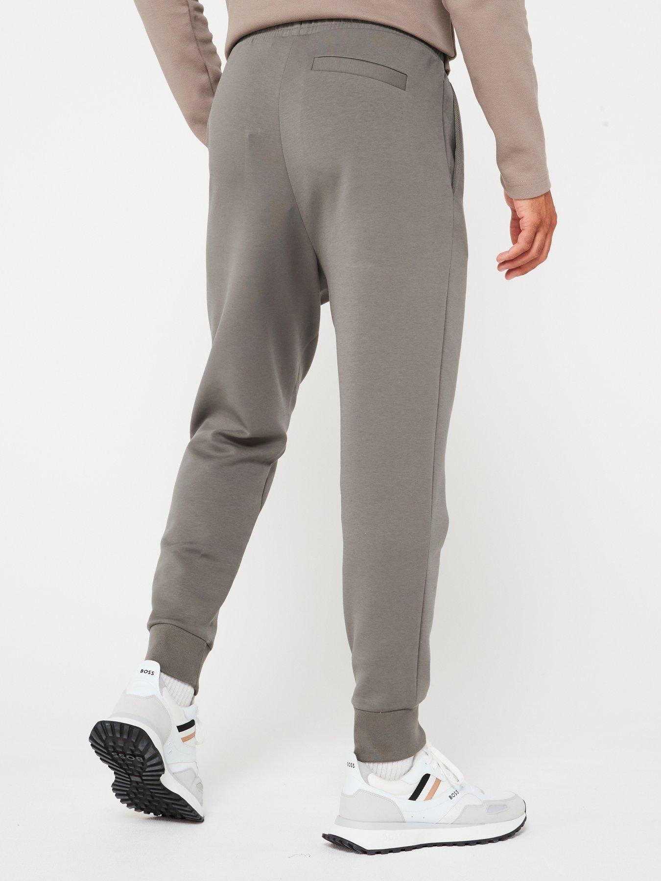 boss-hadiko-regular-fit-cuff-joggers-greystillFront