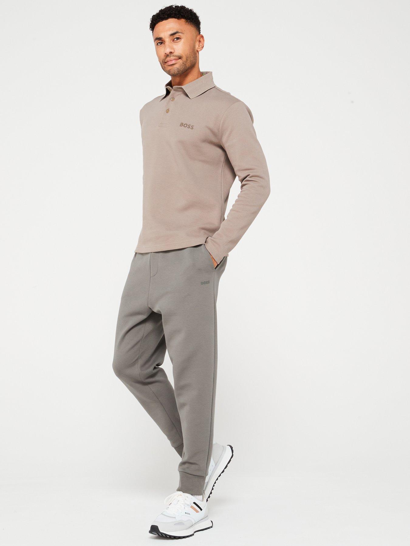 boss-hadiko-regular-fit-cuff-joggers-greyback