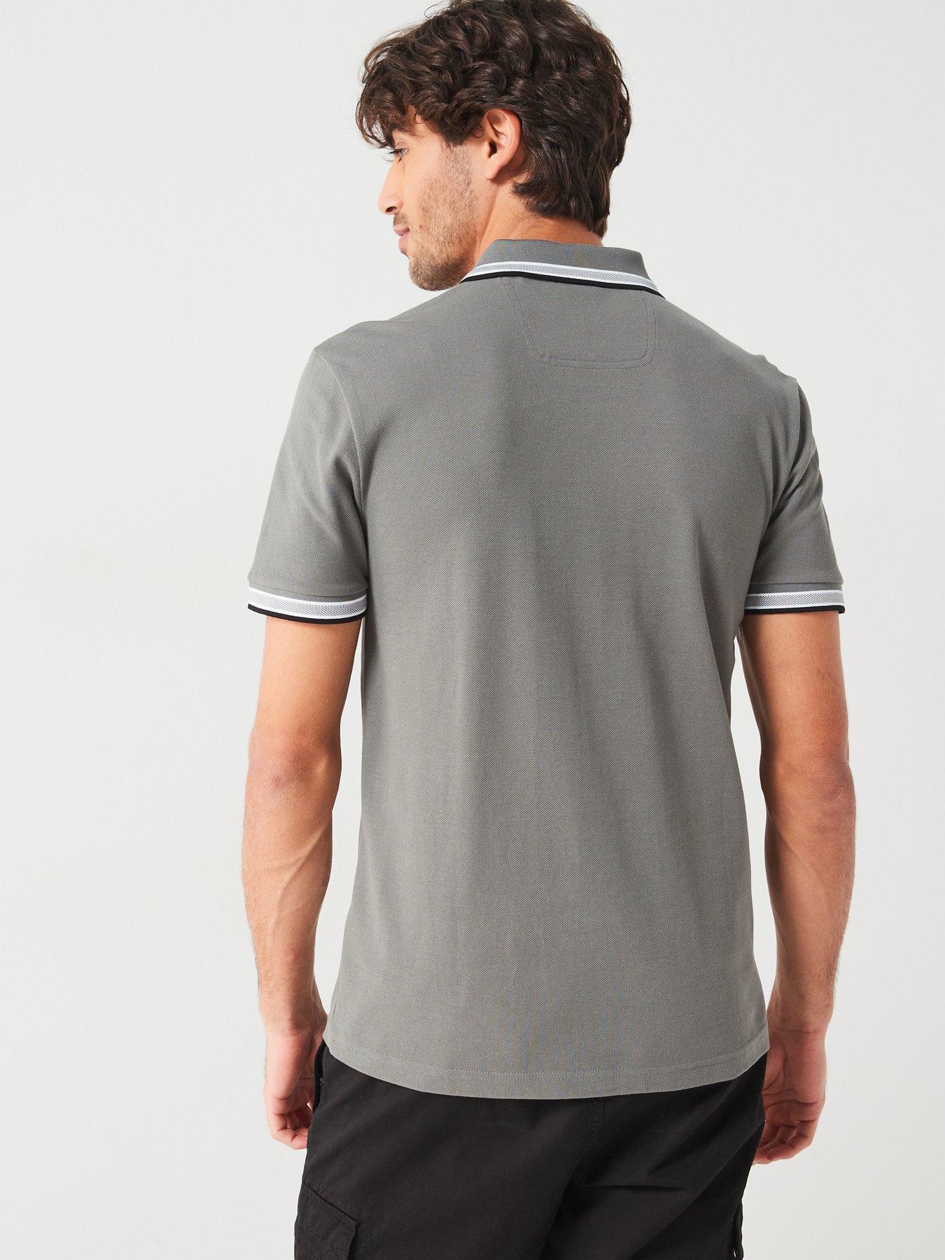 boss-paddy-regular-fit-polo-shirt-greystillFront