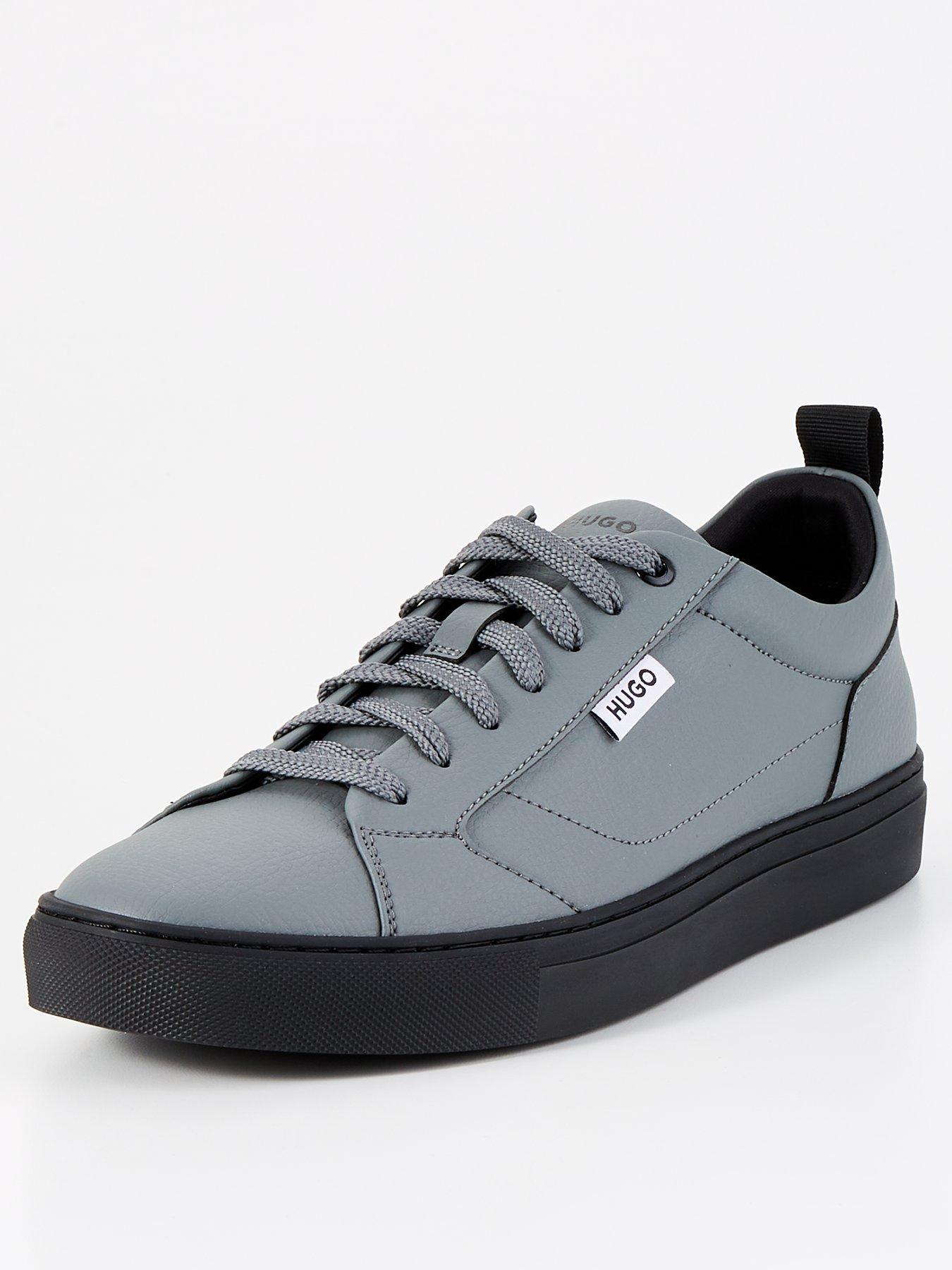 hugo-hugo-morrie-leather-lace-court-trainer-greystillFront