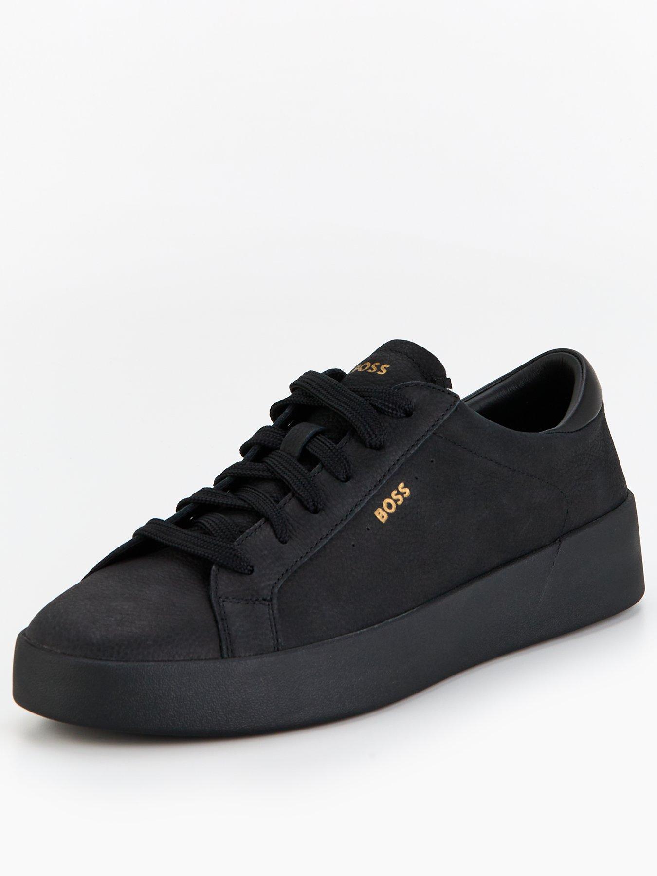 boss-boss-belwar-gold-logo-tumbled-leather-lace-sneaker-blackstillFront