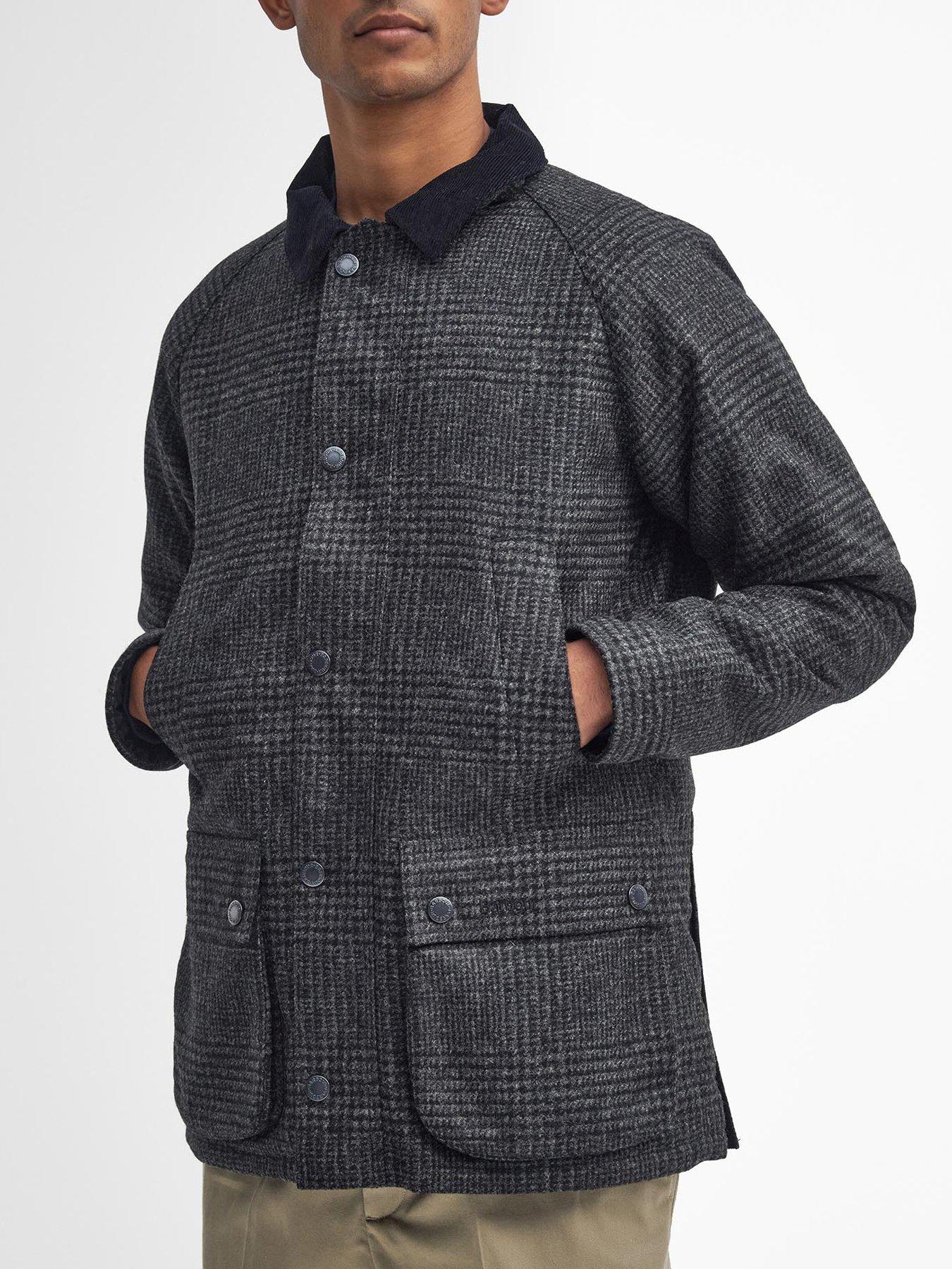 barbour-barbour-bedale-check-wool-jacket-dark-greydetail