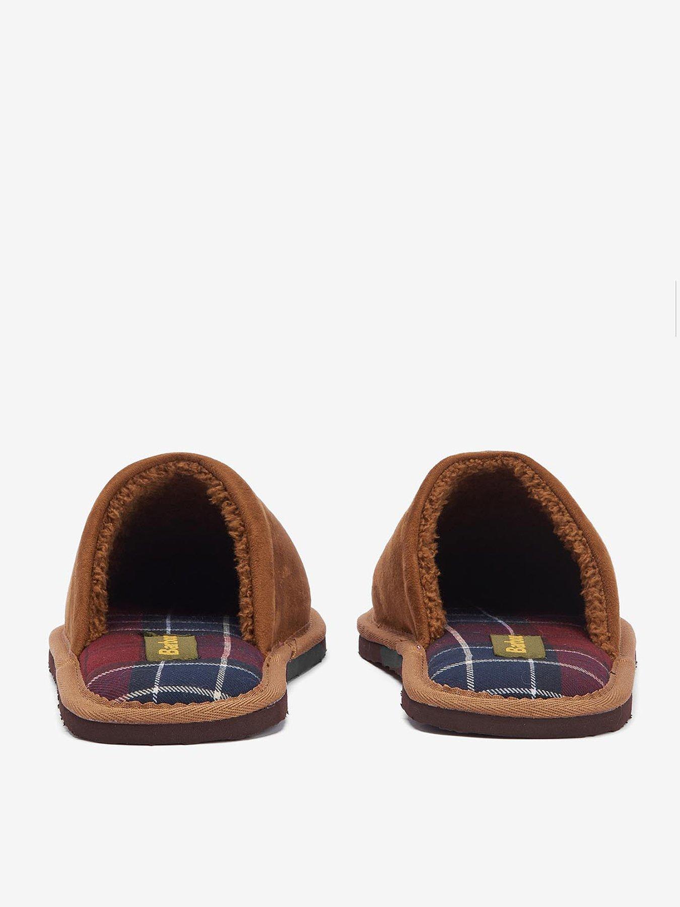 Image 3 of 6 of Barbour Everitt Mule Slippers - Light Brown