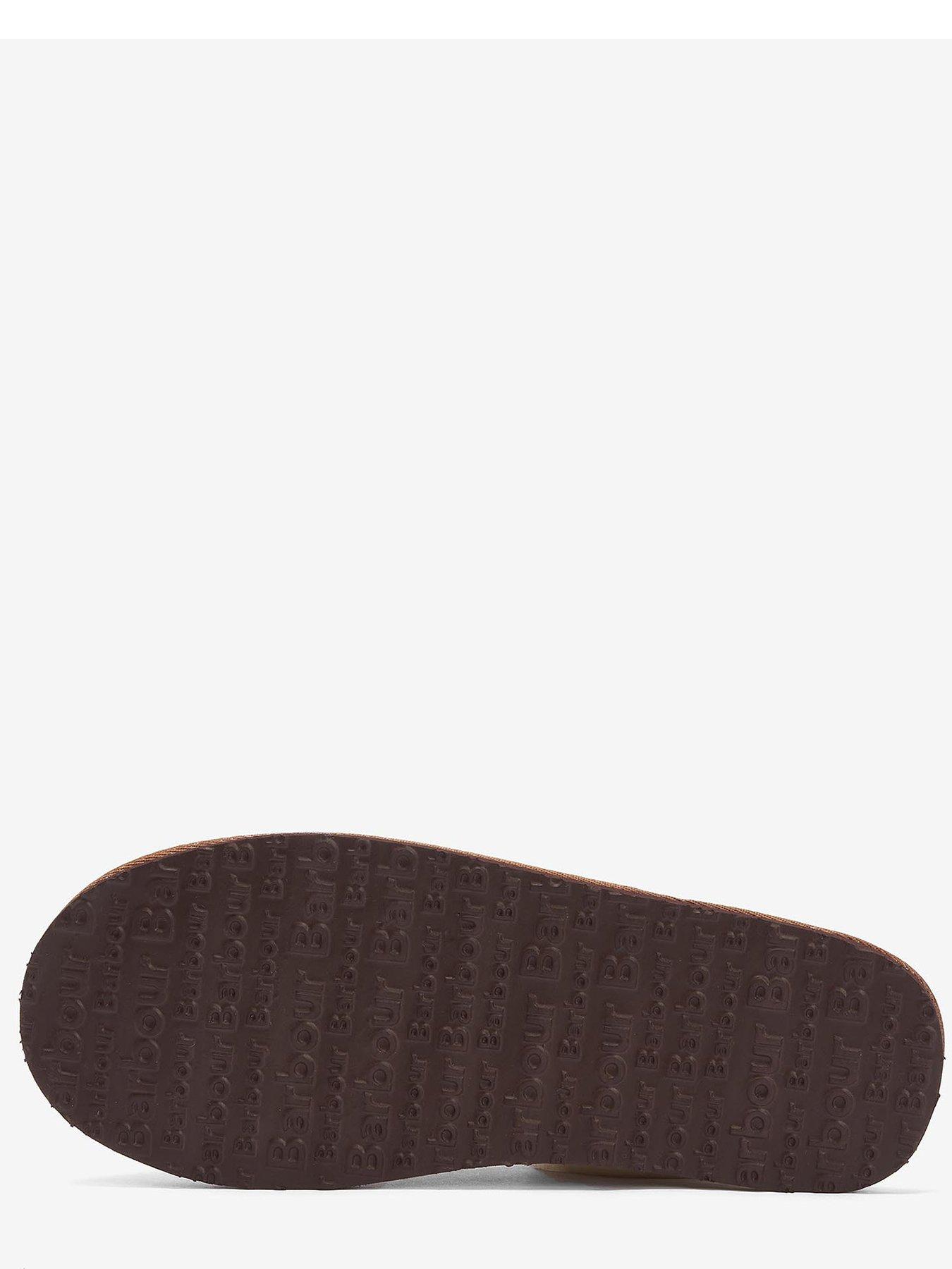Image 5 of 6 of Barbour Everitt Mule Slippers - Light Brown