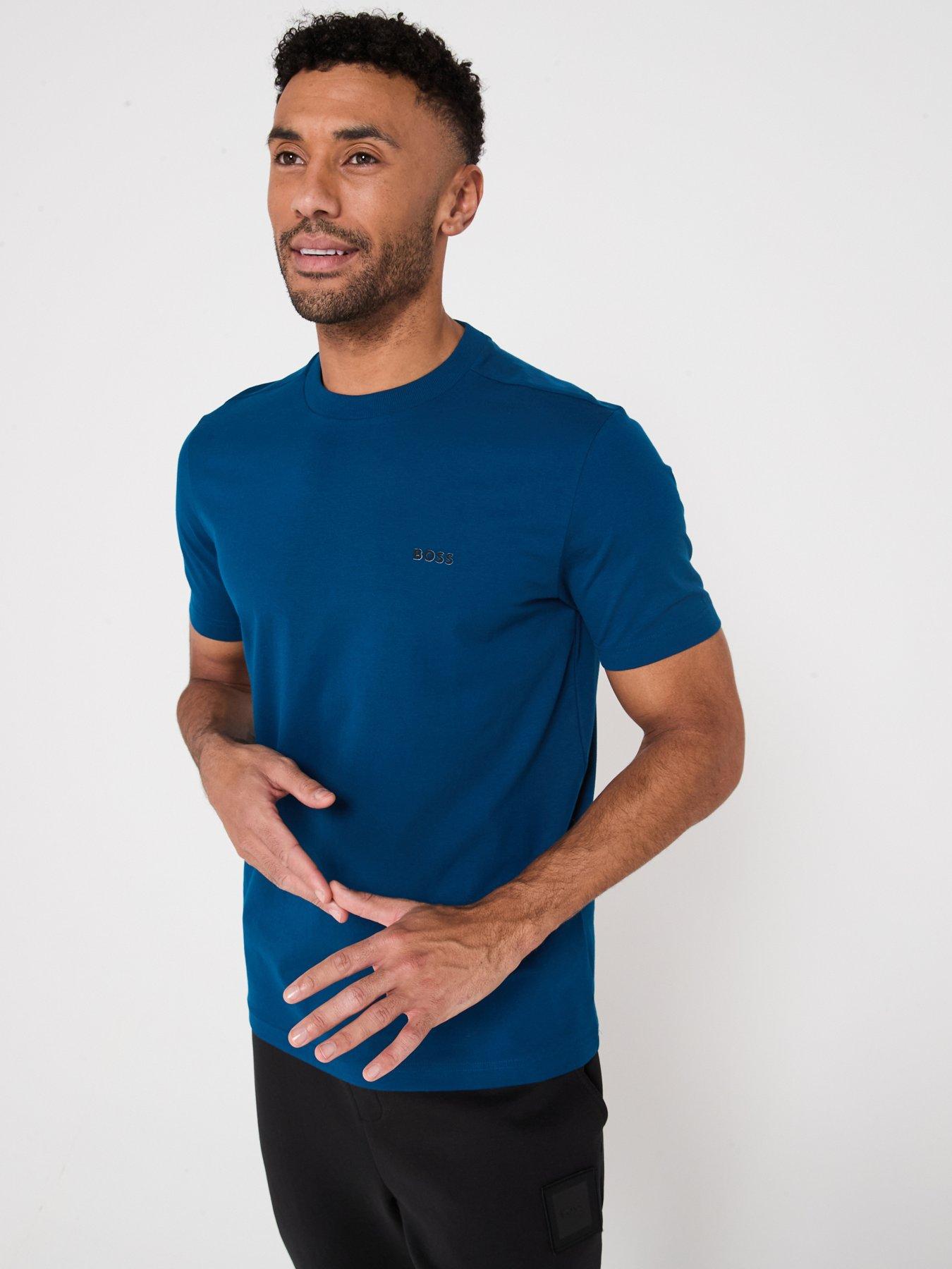 BOSS Tee Regular Fit T-Shirt - Blue