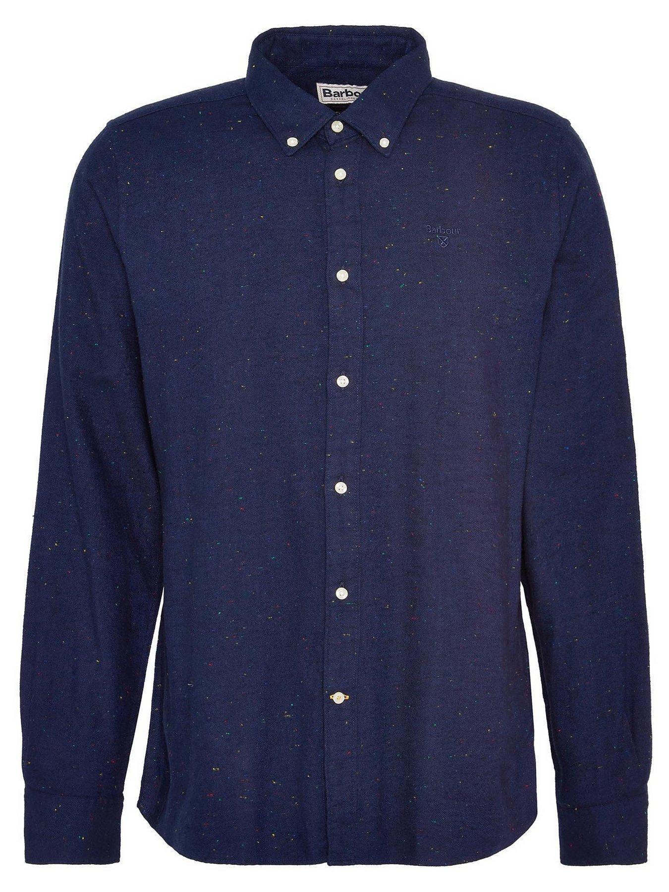 barbour-barbour-long-sleeve-tainsbury-tailored-fleck-twill-shirt-navydetail