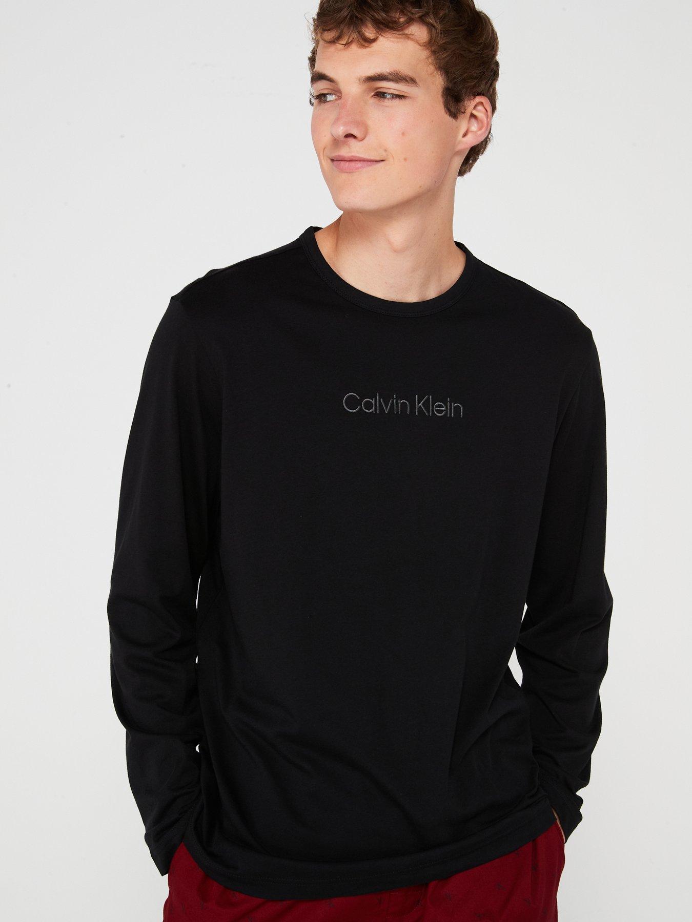 calvin-klein-calvin-klein-cotton-poplin-long-sleeve-t-shirt-pyjama-set-multioutfit