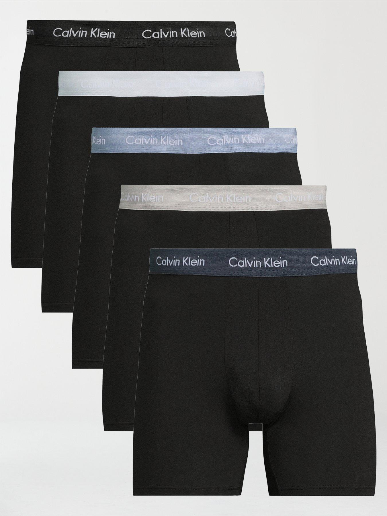 Calvin Klein Cotton Stretch 5 Pack Trunks Black Very Ireland