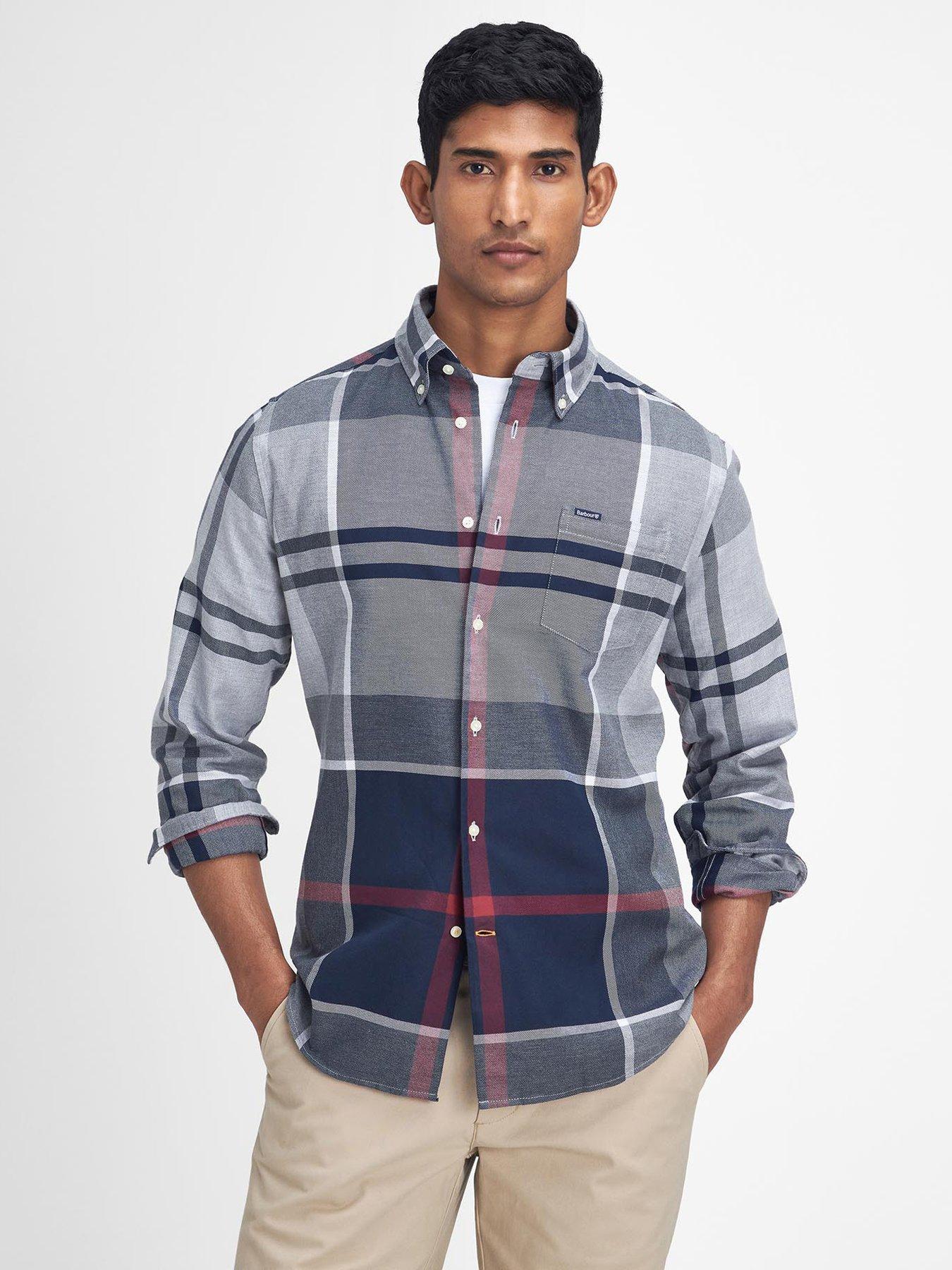 barbour-long-sleeve-dunoon-tailored-tartan-shirt-grey