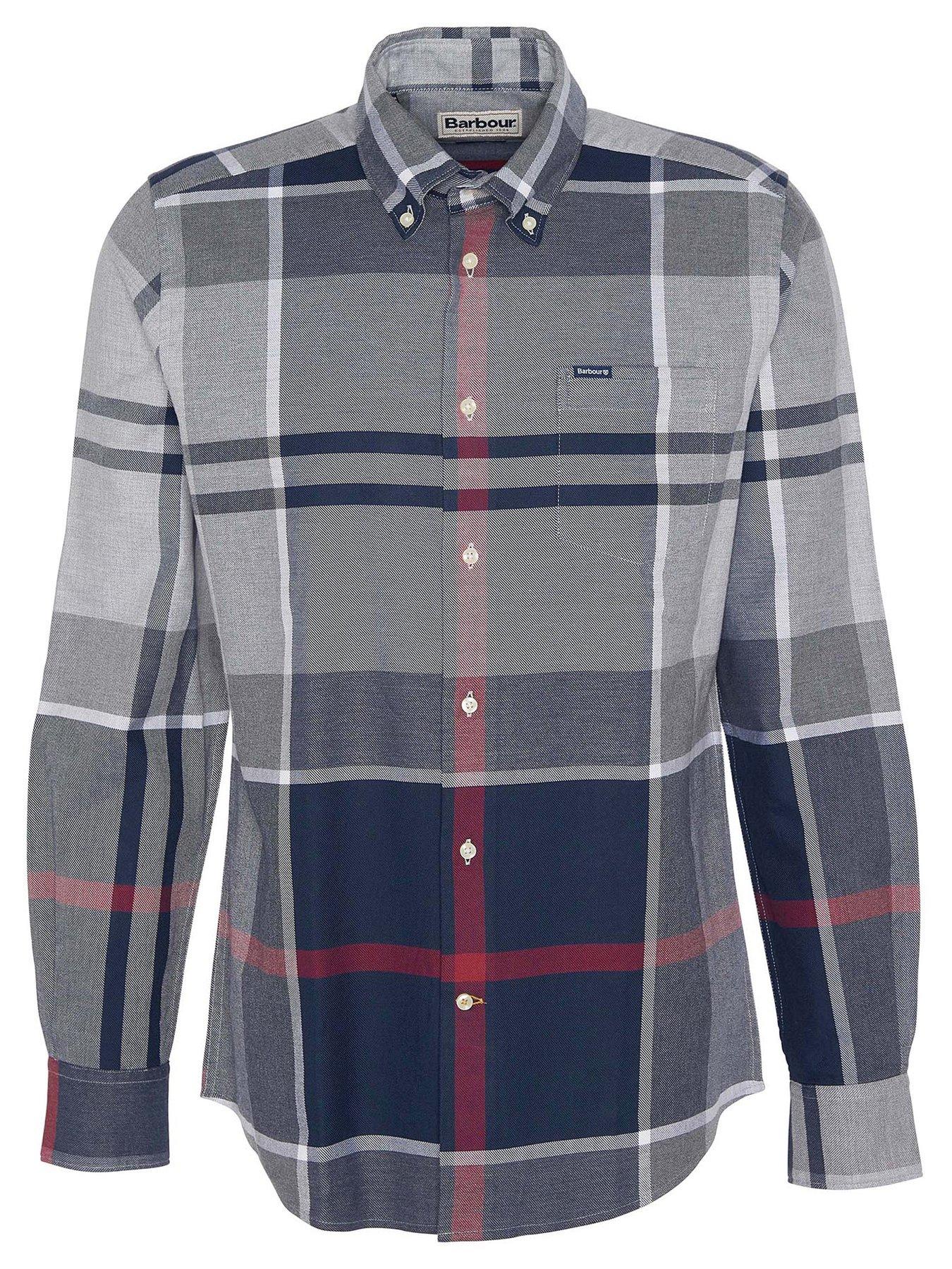 barbour-long-sleeve-dunoon-tailored-tartan-shirt-greydetail