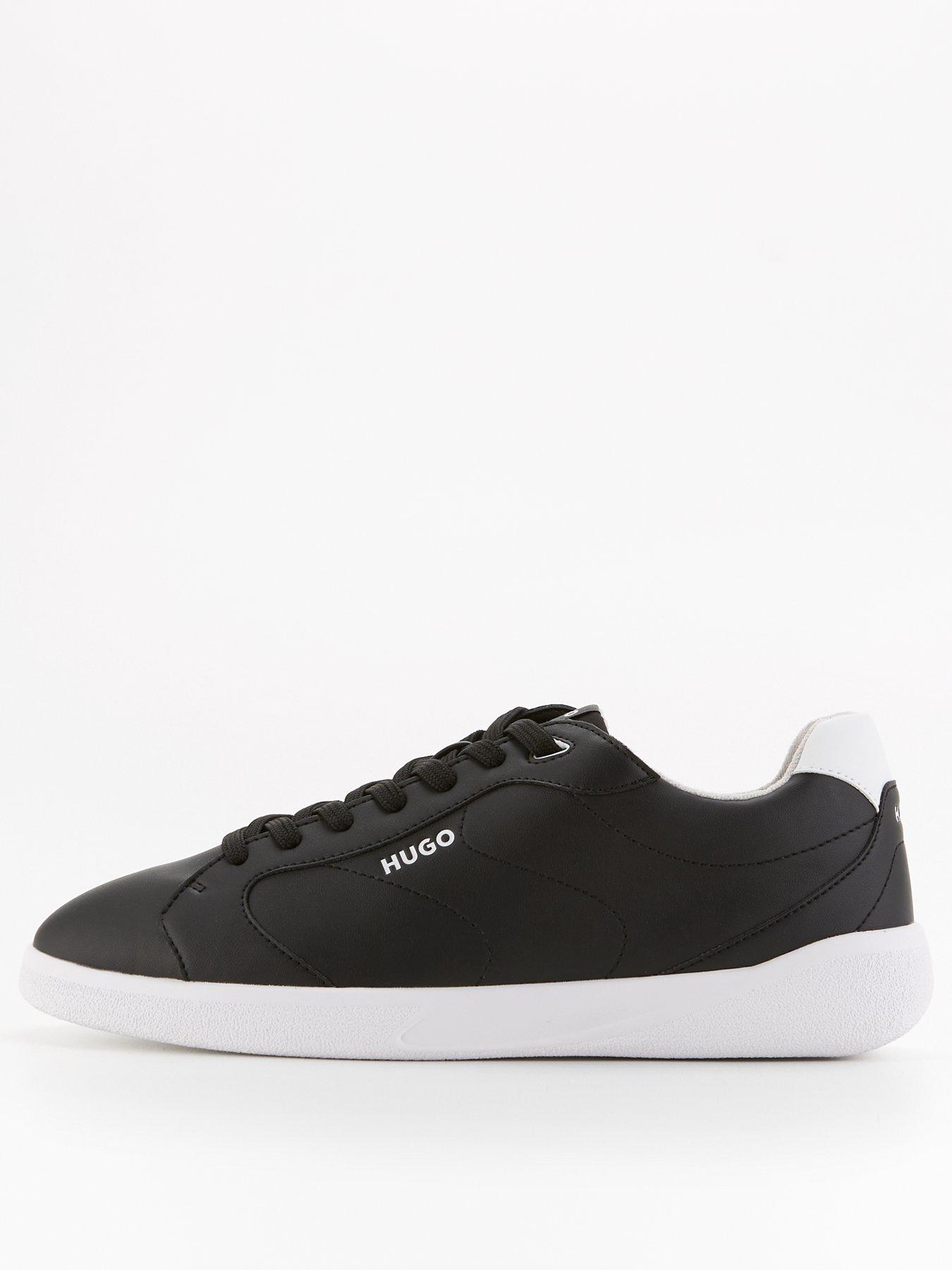 hugo-hugo-riven-tennis-lace-trainer-blackwhite