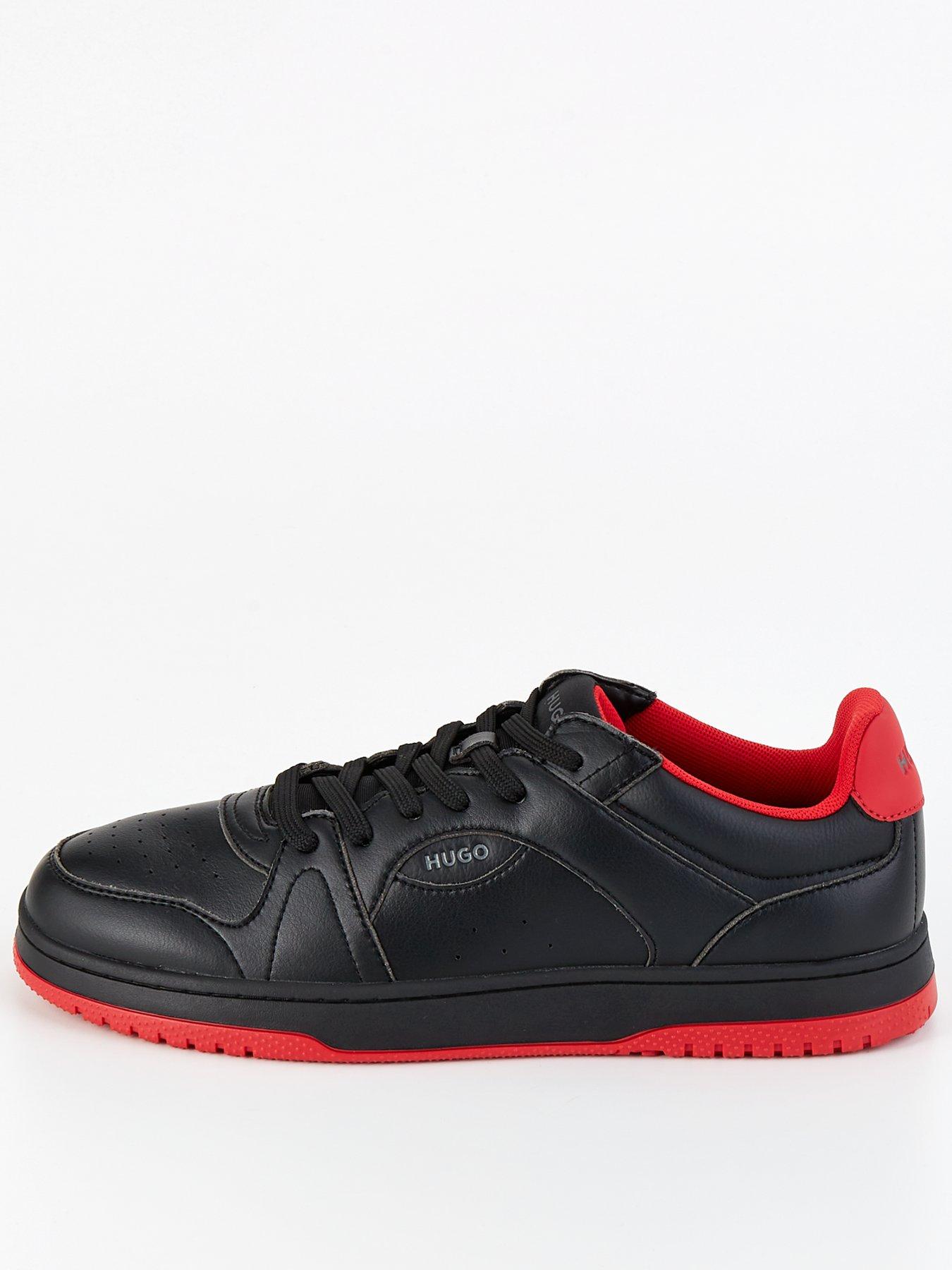 hugo-hugo-hadrian-basket-tennis-trainer-blackredfront