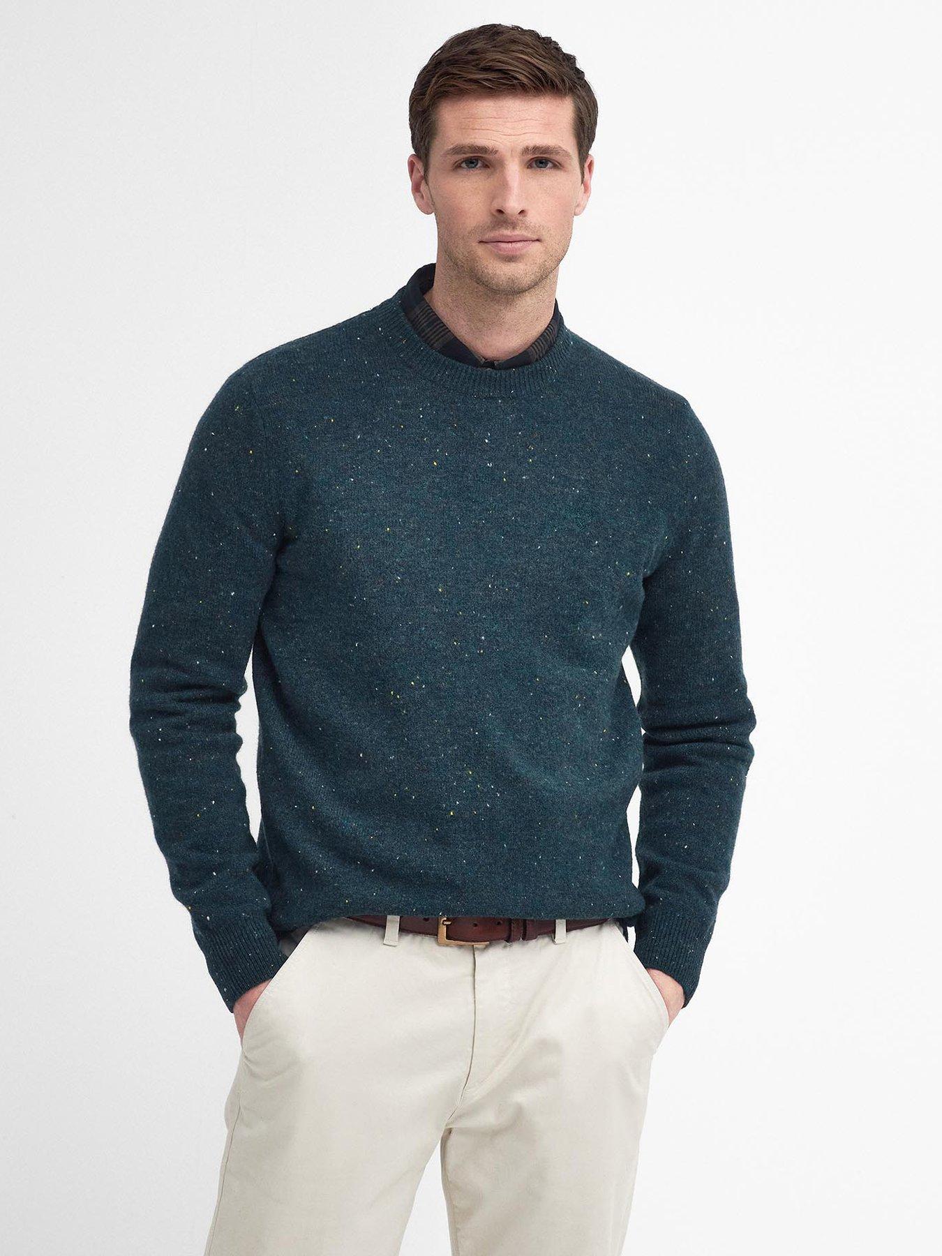 Barbour Tainsbury Crew Knitted Jumper - Dark Blue