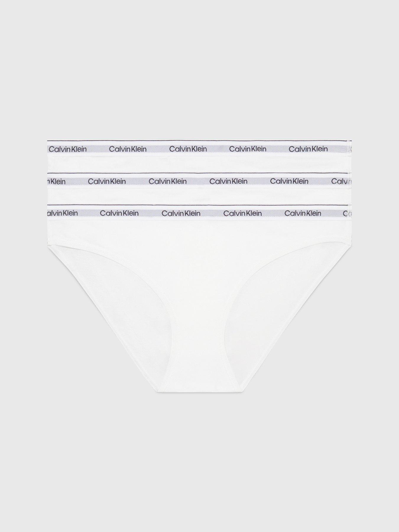Calvin Klein Icon Logo 3 Pack Briefs - White
