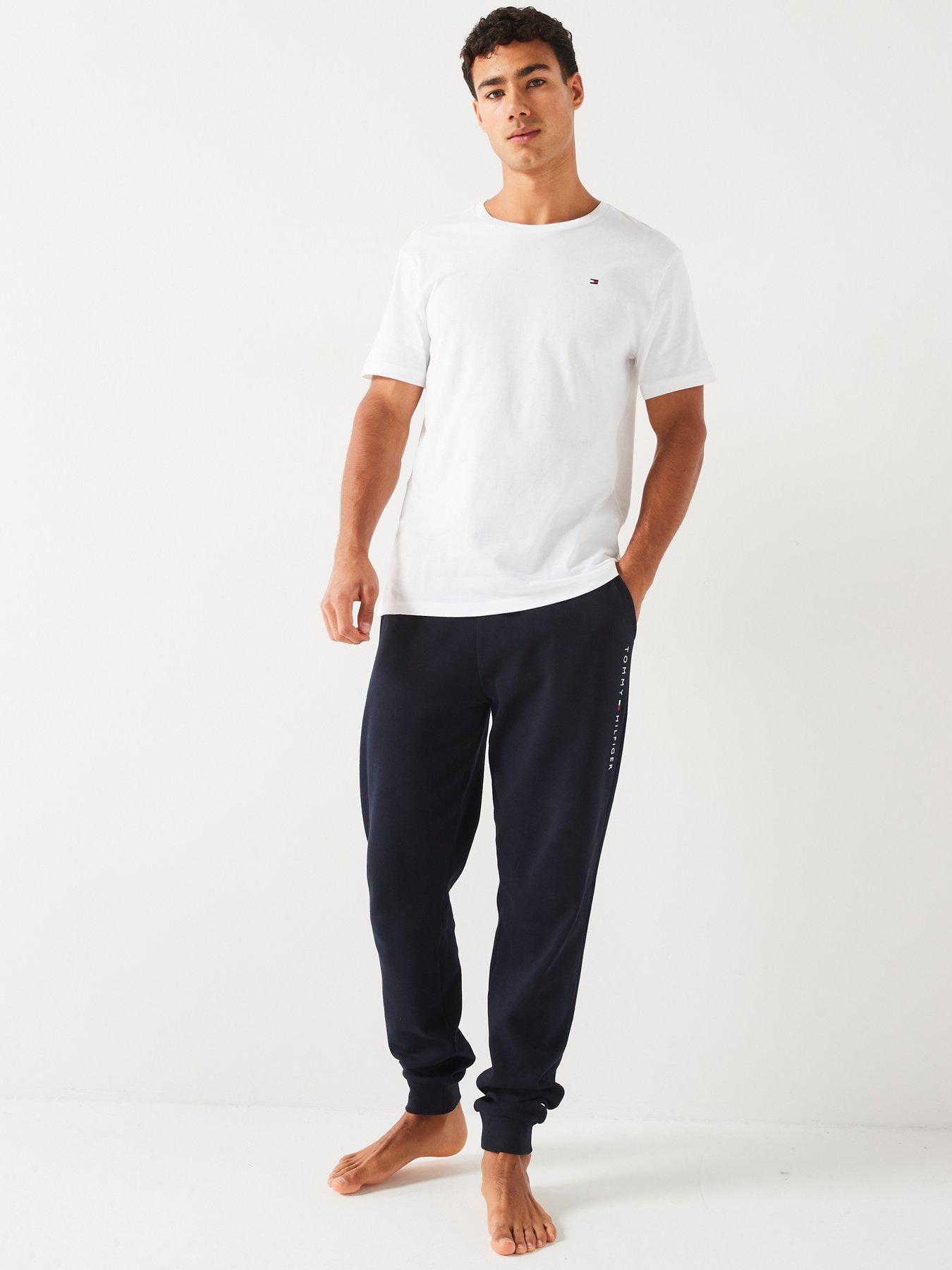 tommy-hilfiger-tommy-hilfiger-signature-cotton-essential-3-pack-loungewear-t-shirts-whiteoutfit