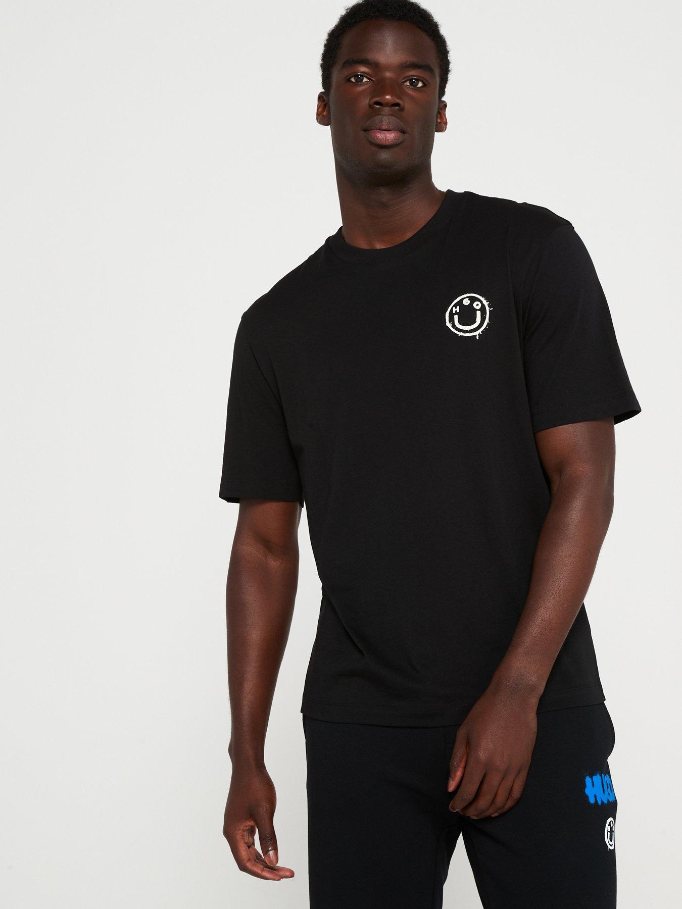 hugo-blue-nugoyork-regular-fit-smiley-back-print-t-shirt-black