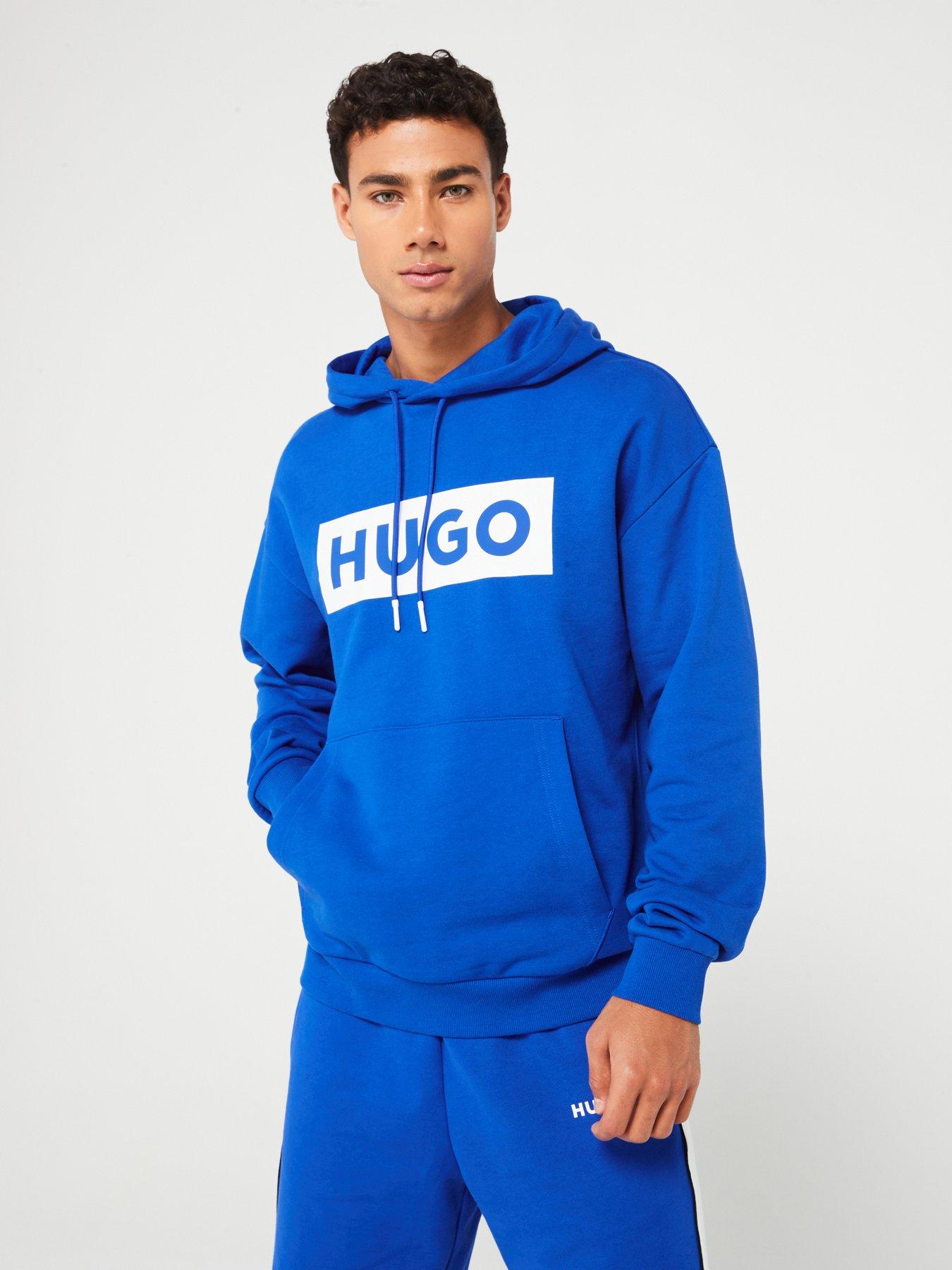 hugo-blue-nalves-regular-fit-logo-hoodie-bright-bluefront