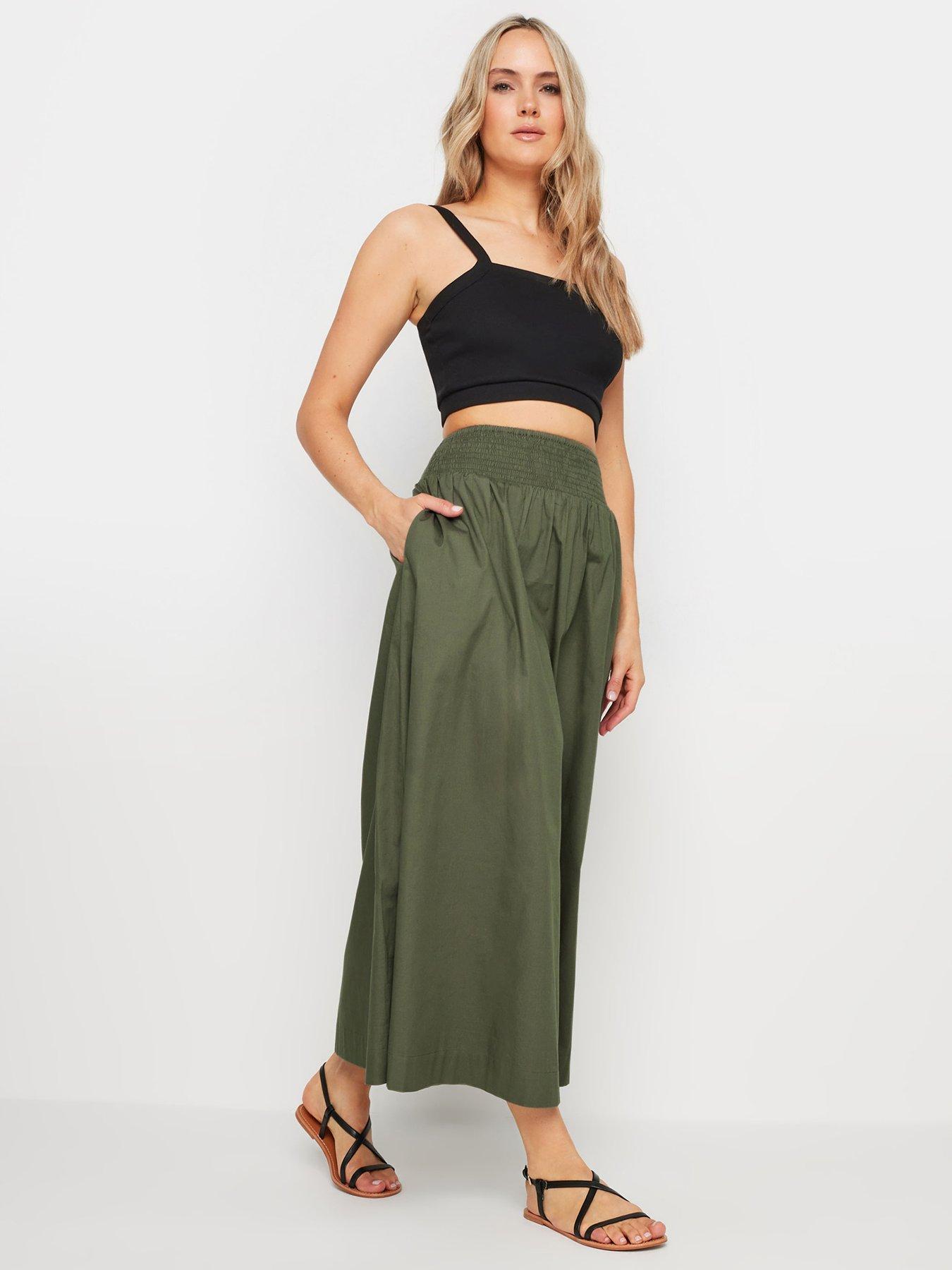 long-tall-sally-shirred-waist-cotton-skirtback