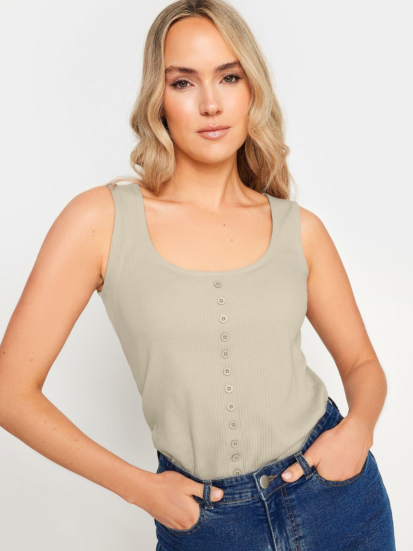 long-tall-sally-square-neck-button-cami-naturaloutfit