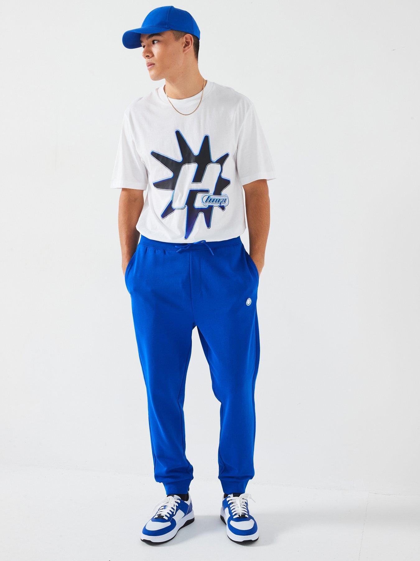 hugo-blue-nompio-smiley-logo-cuff-joggers--bright-blueback