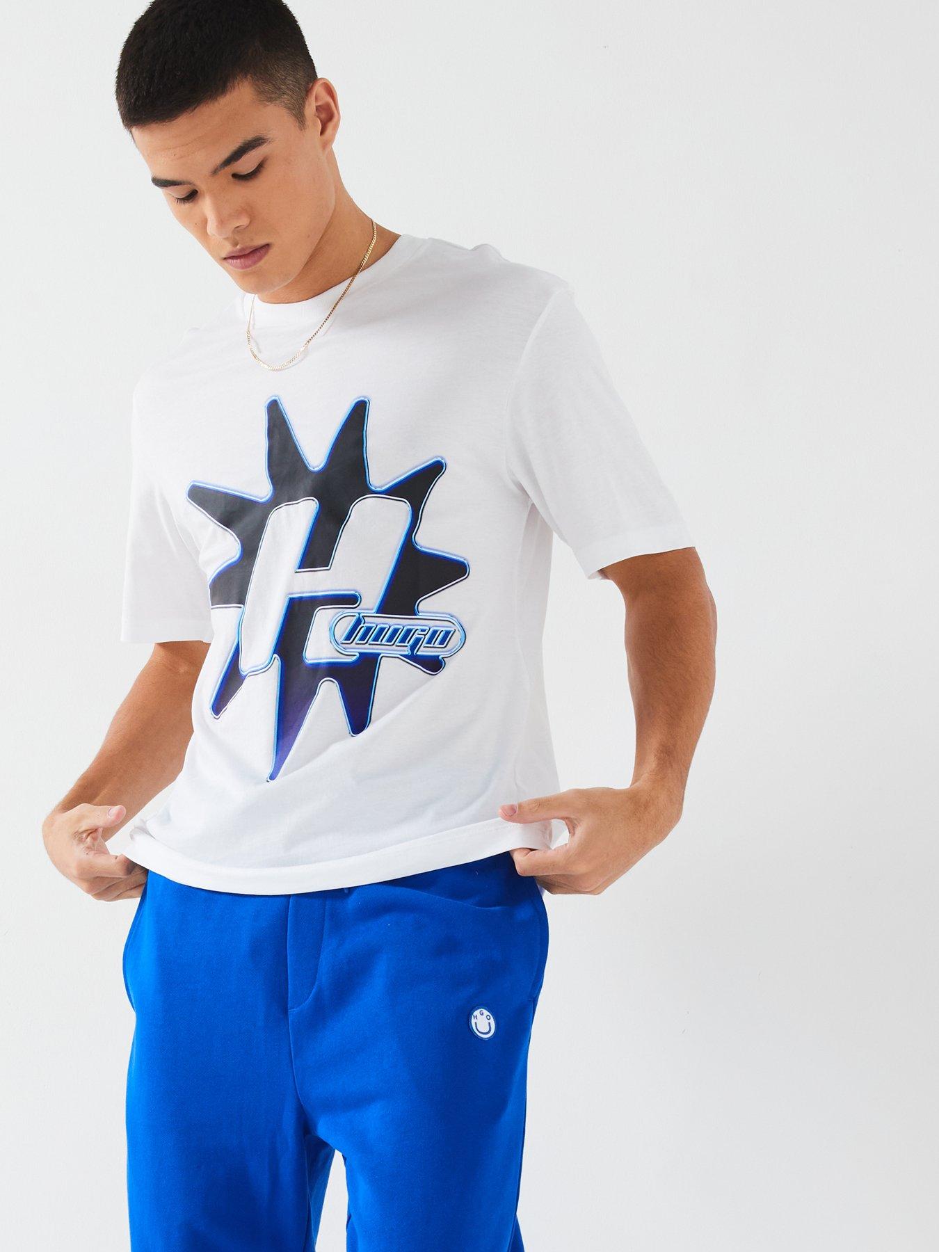 hugo-blue-nompio-smiley-logo-cuff-joggers--bright-bluedetail