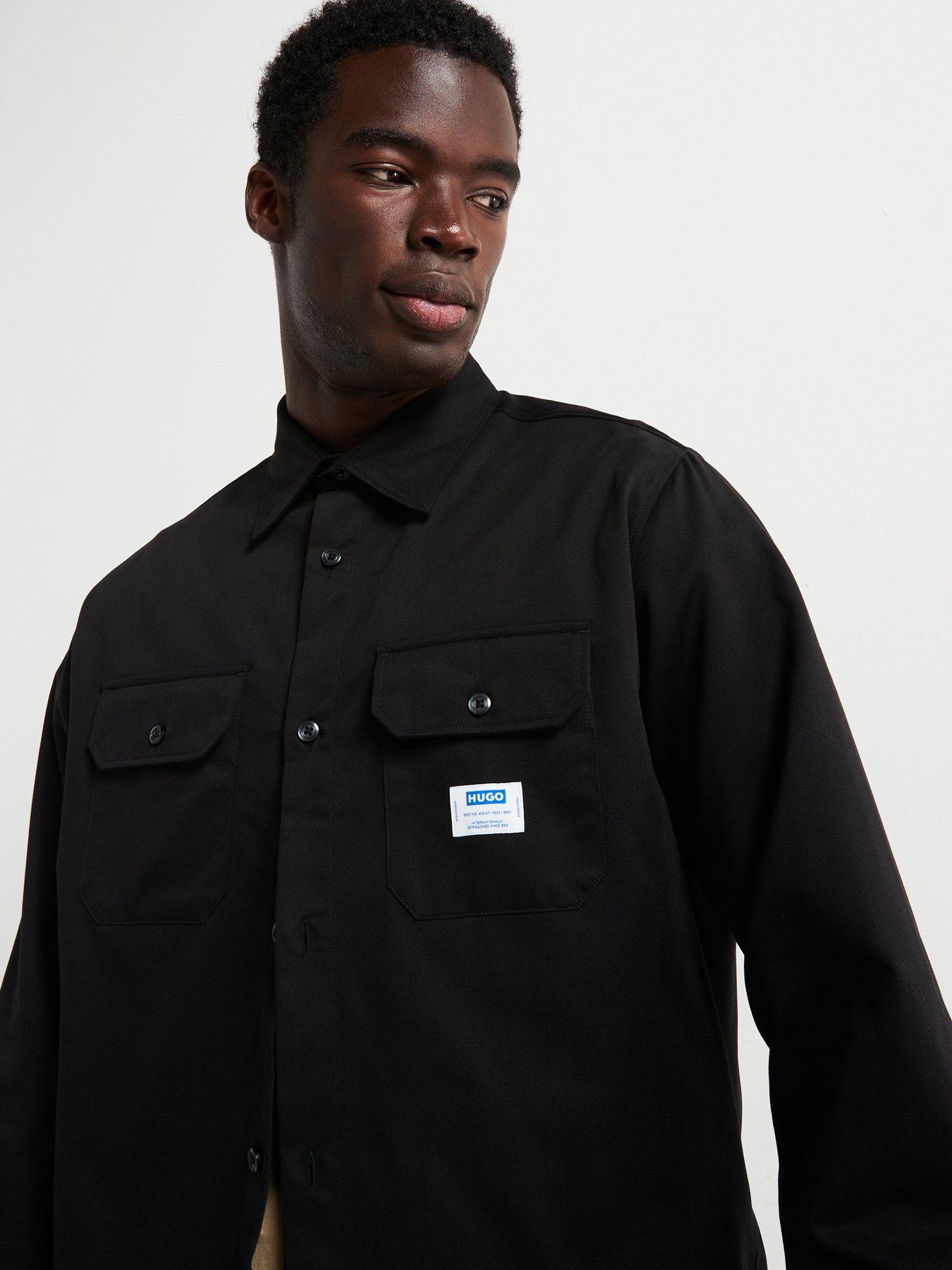 hugo-blue-ekynone-loose-fit-double-pocket-long-sleeve-shirt-blackoutfit