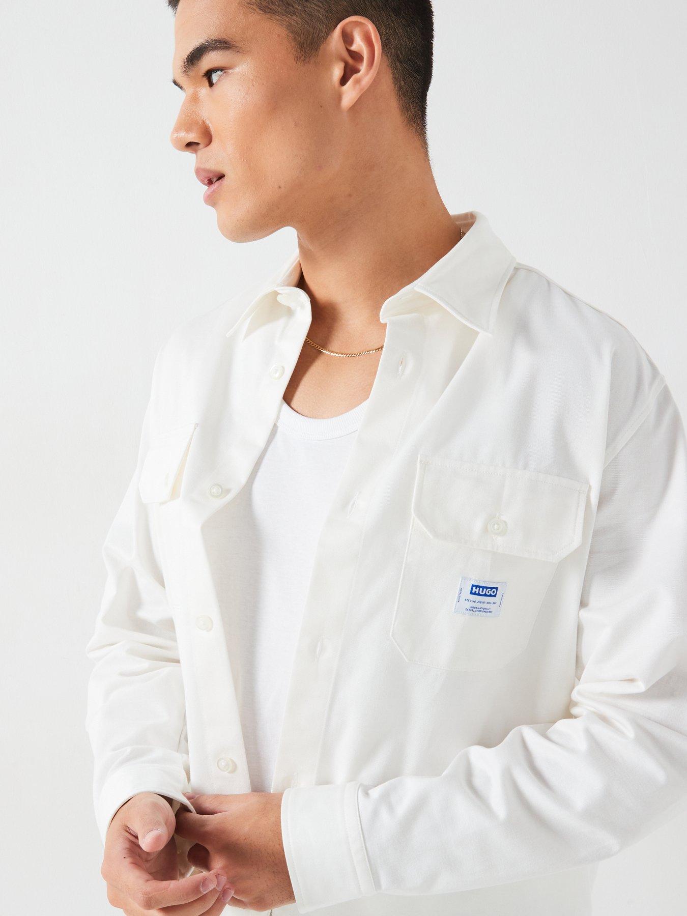 hugo-blue-ekynone-loose-fit-double-pocket-long-sleeve-shirt-whiteoutfit