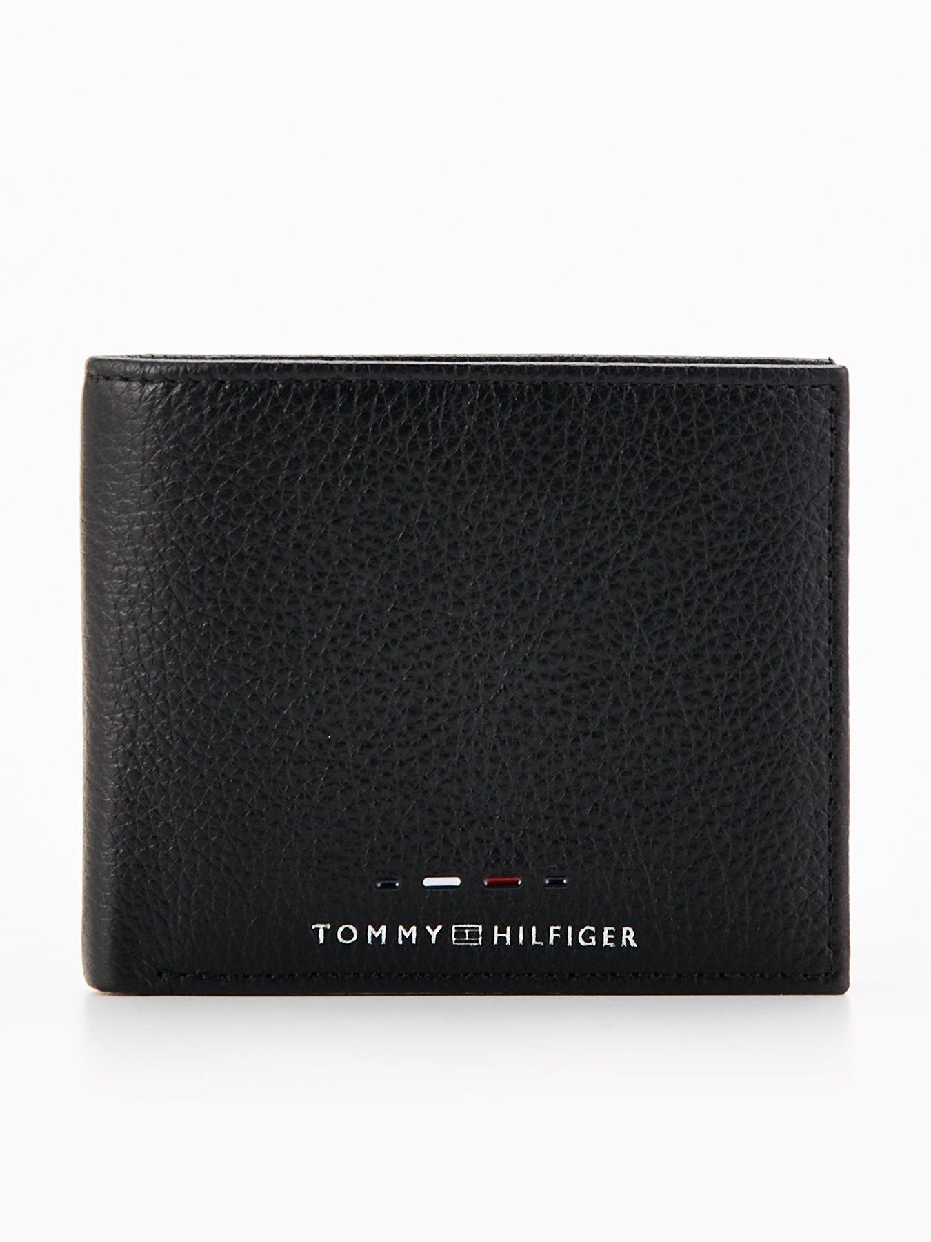 tommy-hilfiger-tommy-hilfiger-embroided-stripe-logo-mini-cc-wallet-black