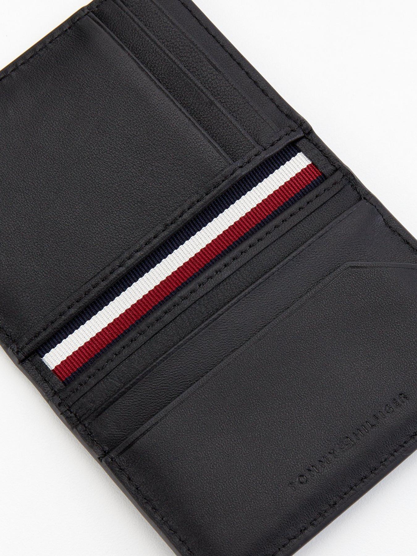 tommy-hilfiger-tommy-hilfiger-stripe-trim-bifold-wallet-blackdetail