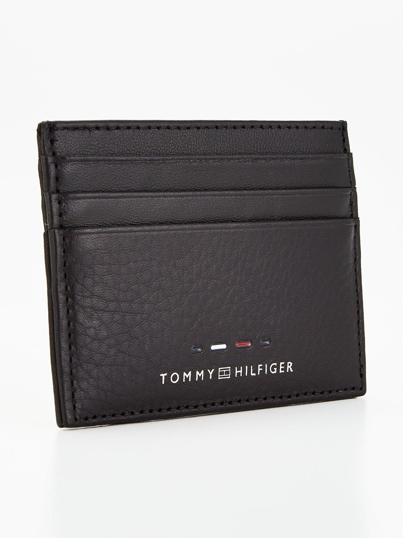 tommy-hilfiger-tommy-hilfiger-embroided-stripe-logo-cc-holder-wallet-blackback