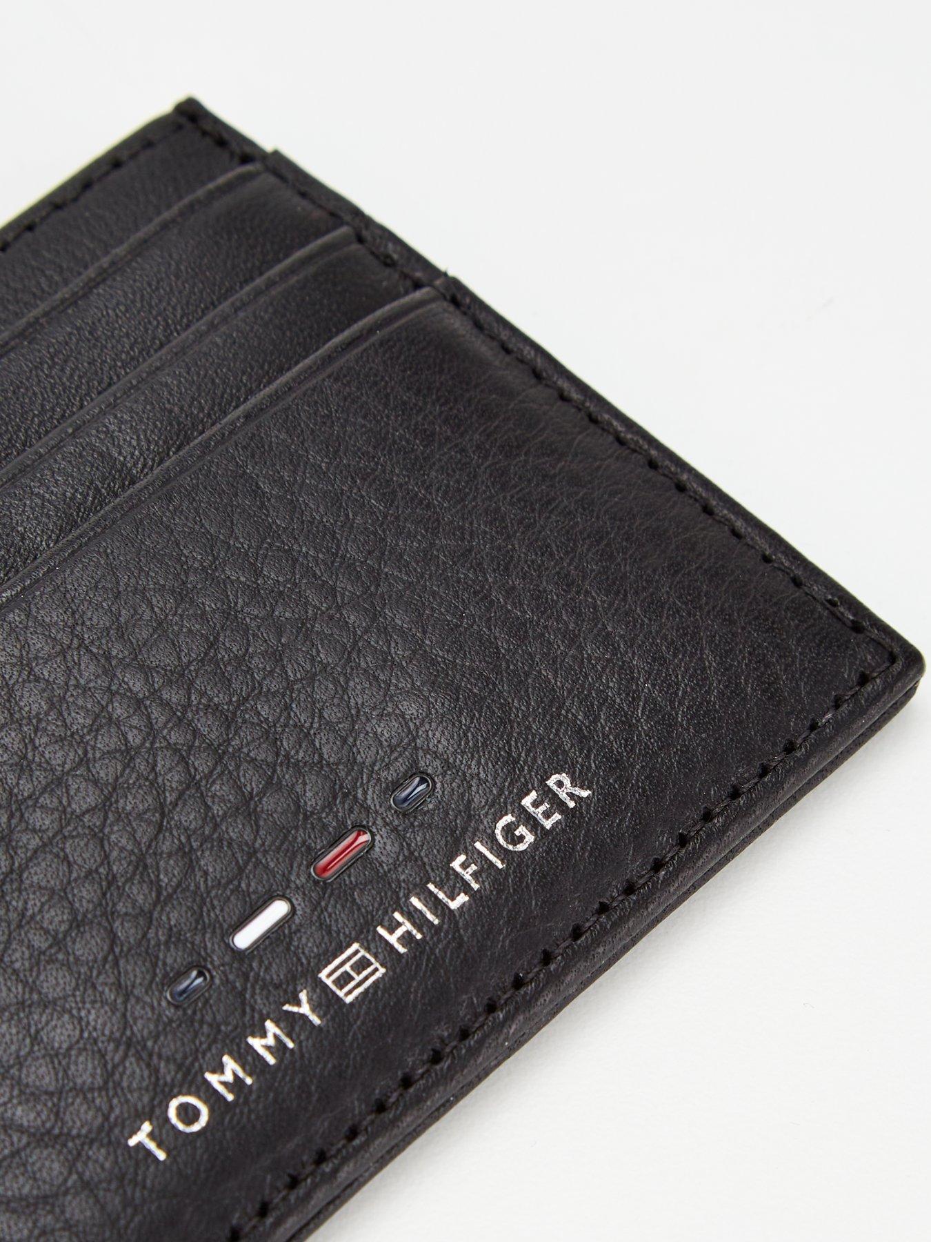 tommy-hilfiger-tommy-hilfiger-embroided-stripe-logo-cc-holder-wallet-blackoutfit