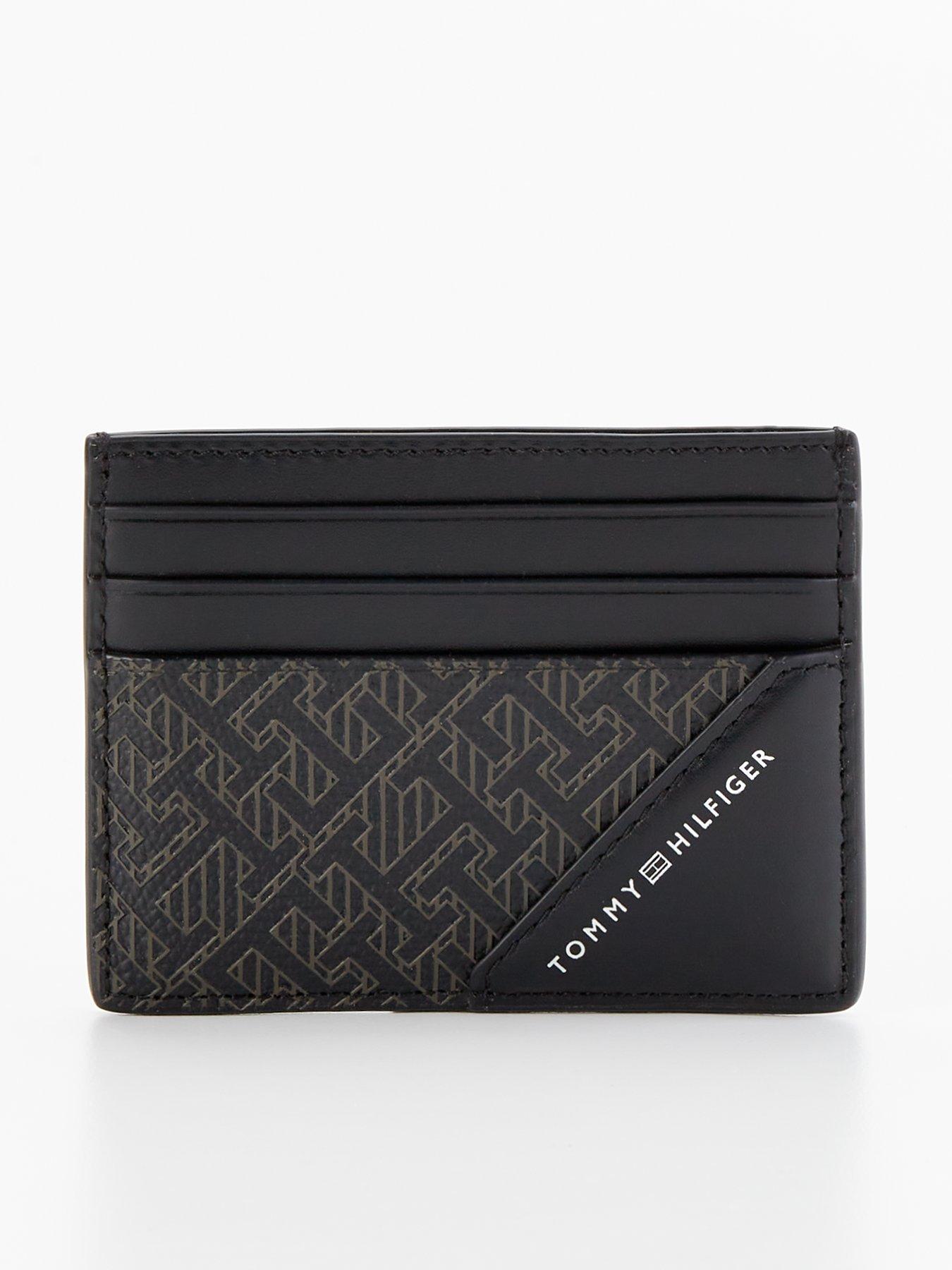 tommy-hilfiger-tommy-hilfiger-monogram-cc-holder-wallet-black