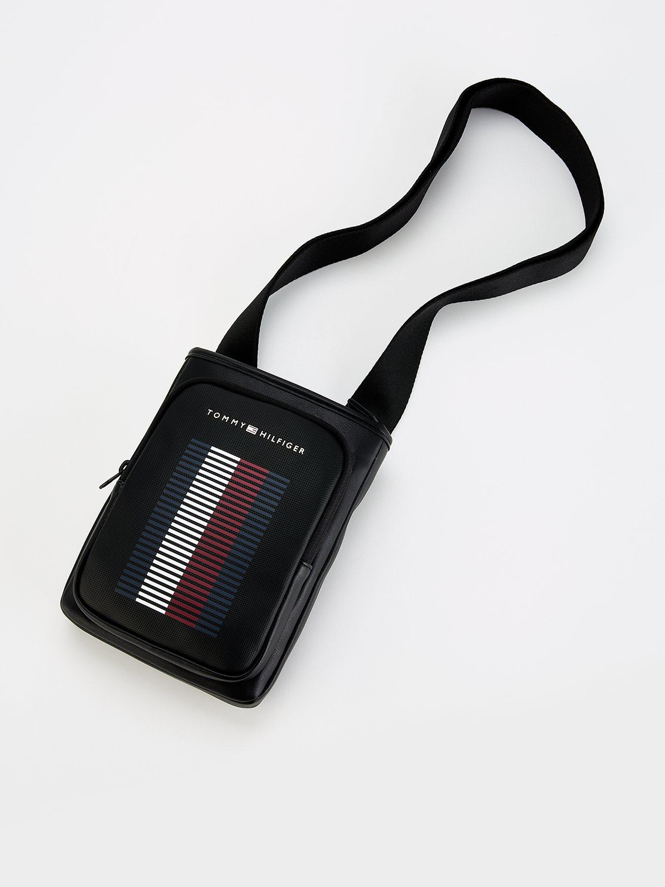 tommy-hilfiger-tommy-hilfiger-foundation-pique-global-stripe-mini-crossbody-bag-blackback