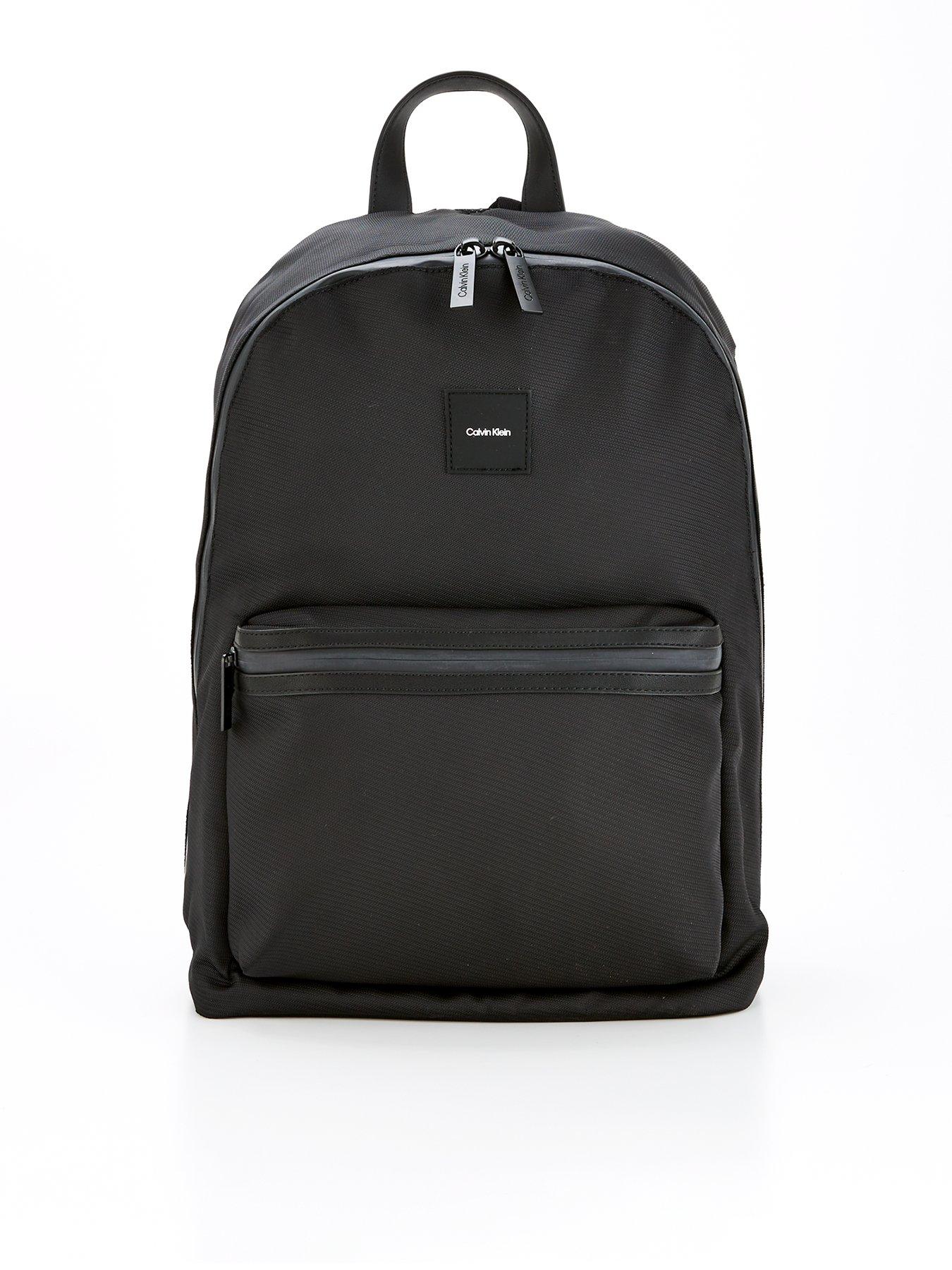 Calvin klein black nylon backpack best sale
